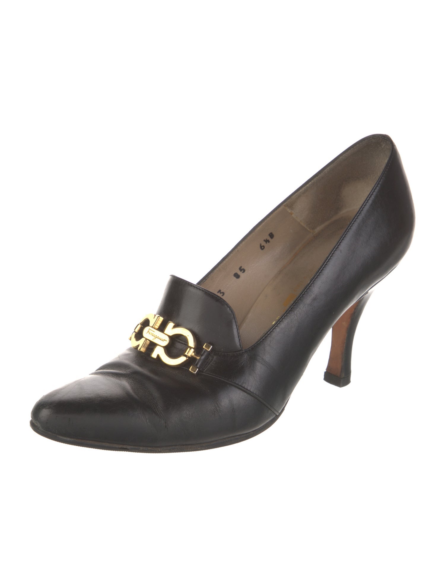 Ferragamo Leather Pumps