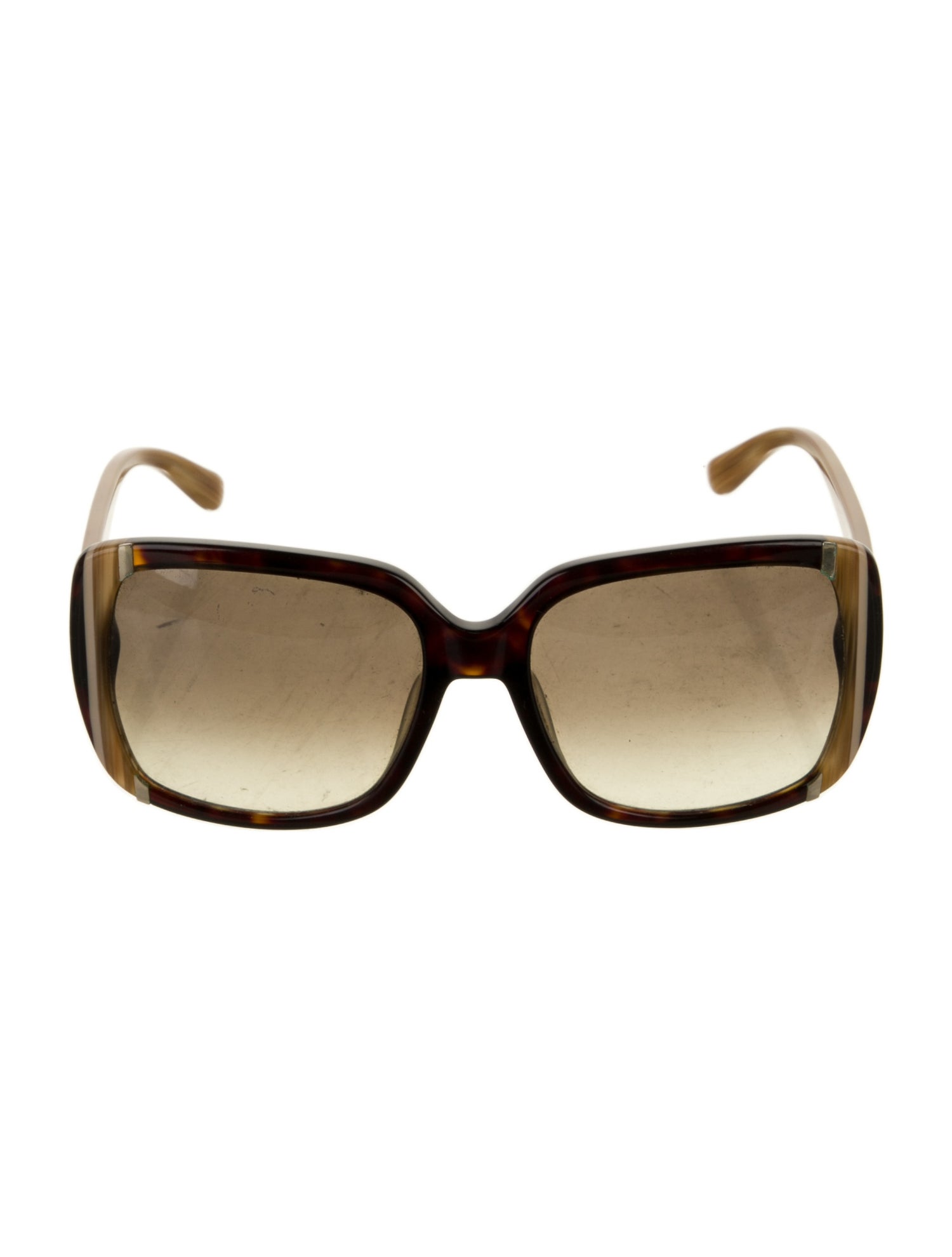 Ferragamo Gancini Logo Square Sunglasses
