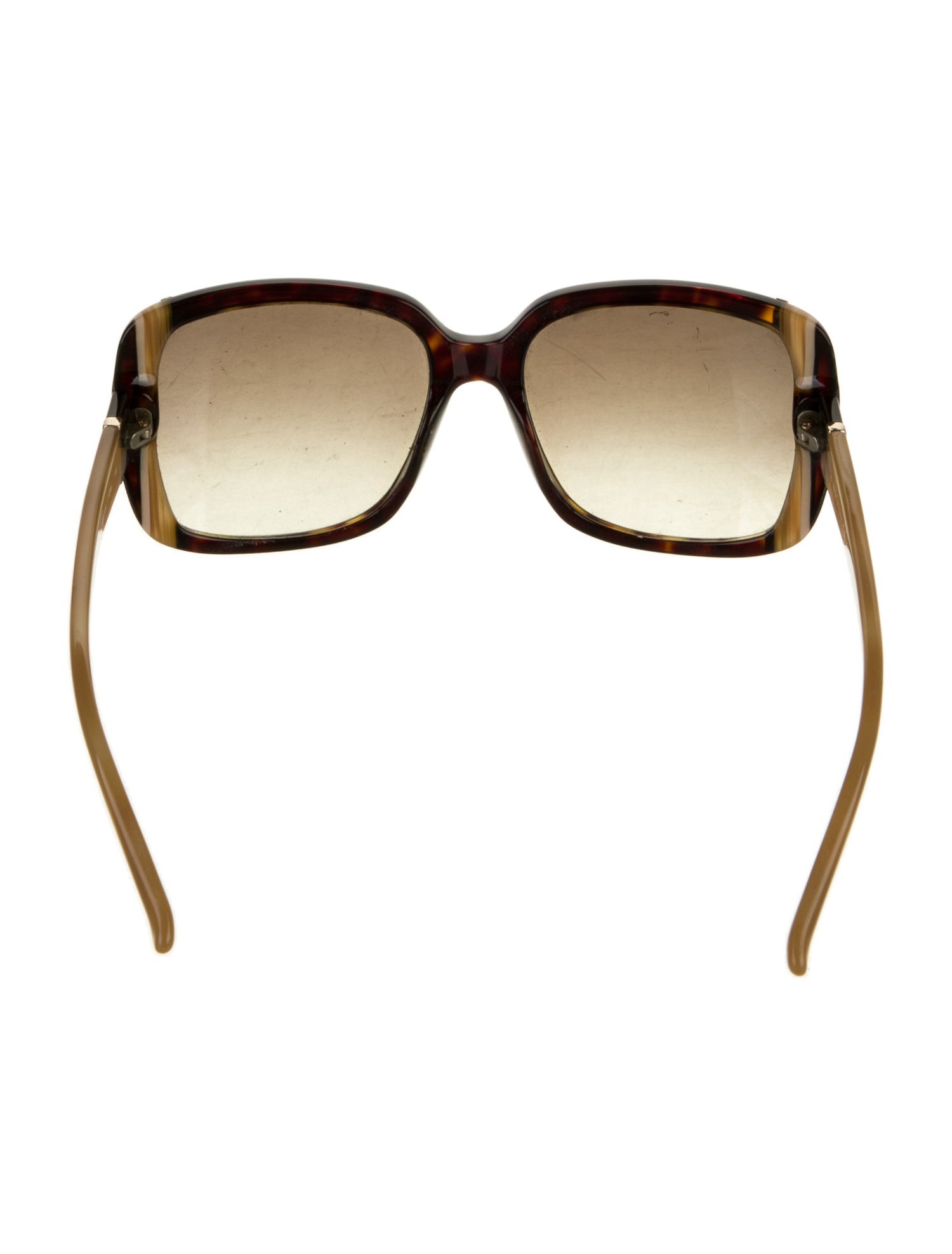 Ferragamo Gancini Logo Square Sunglasses