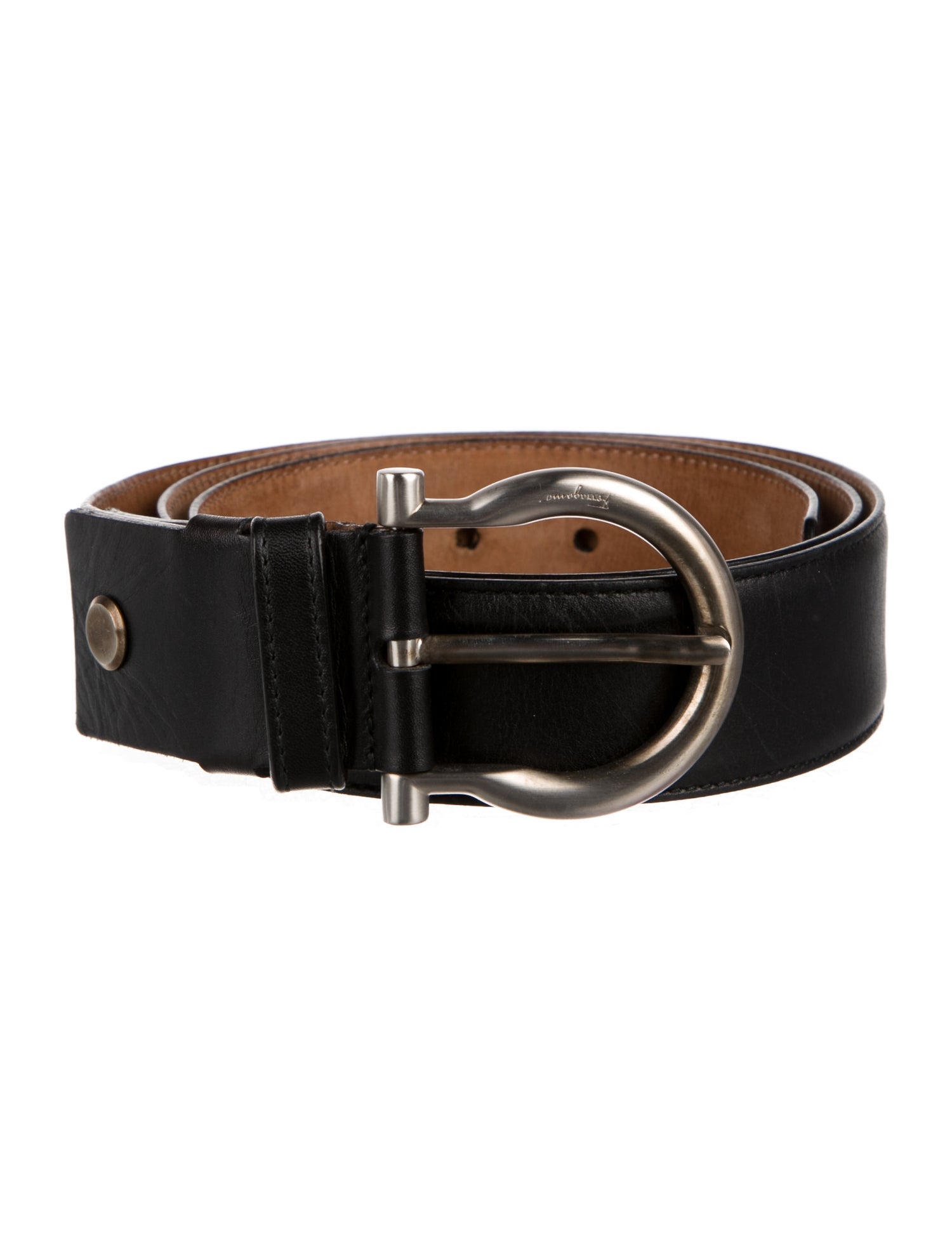 Ferragamo Leather Waist Belt