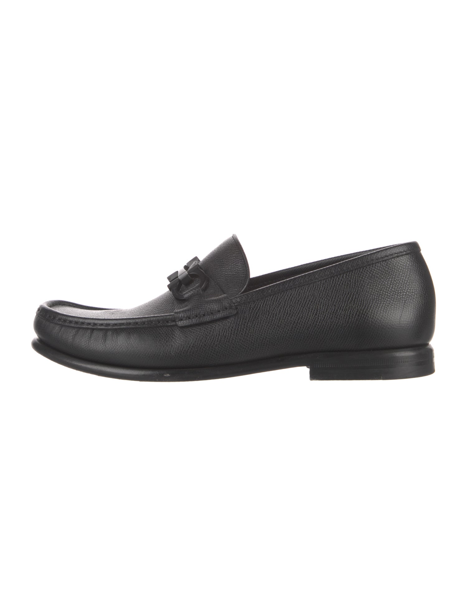 Ferragamo Leather Dress Loafers