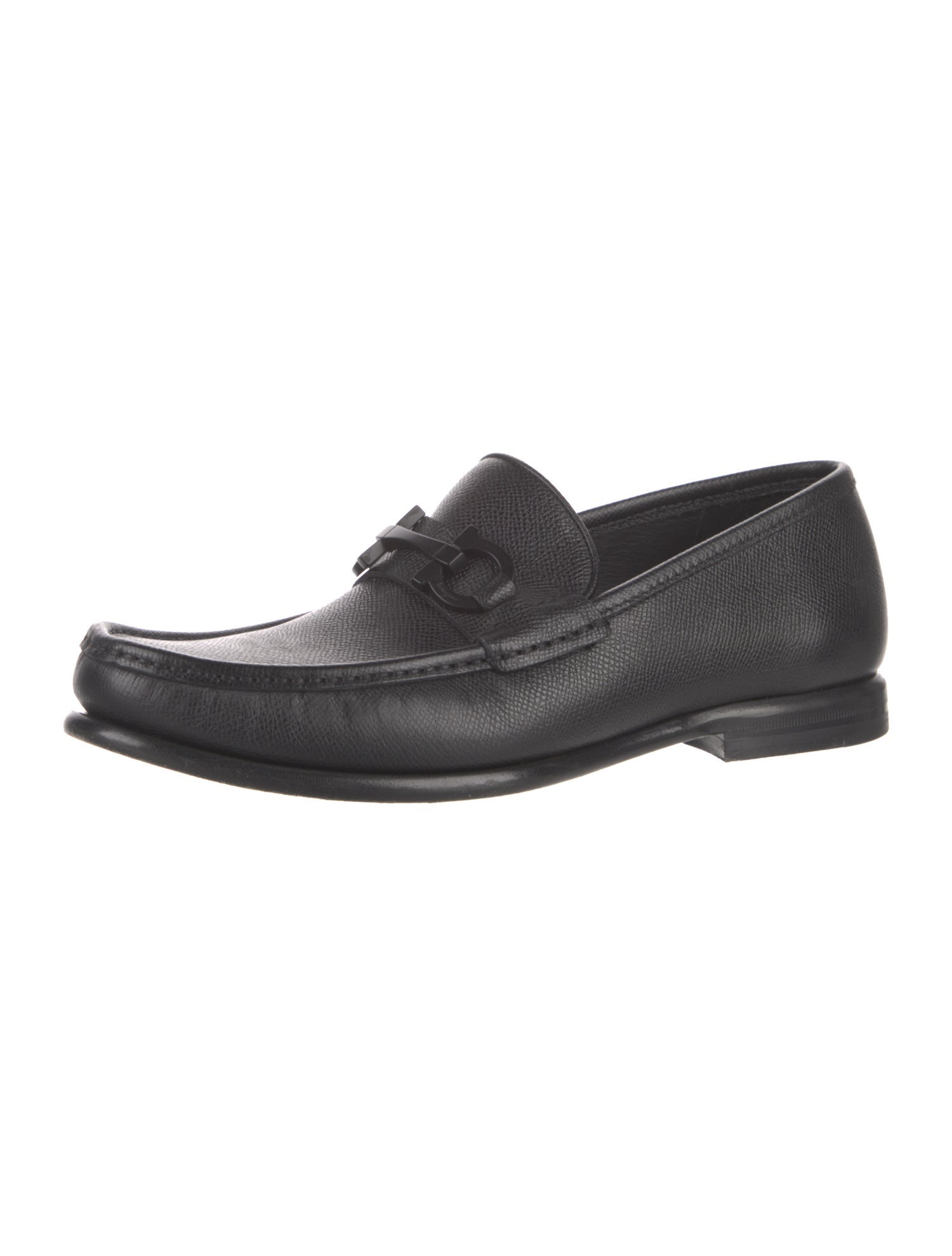 Ferragamo Leather Dress Loafers