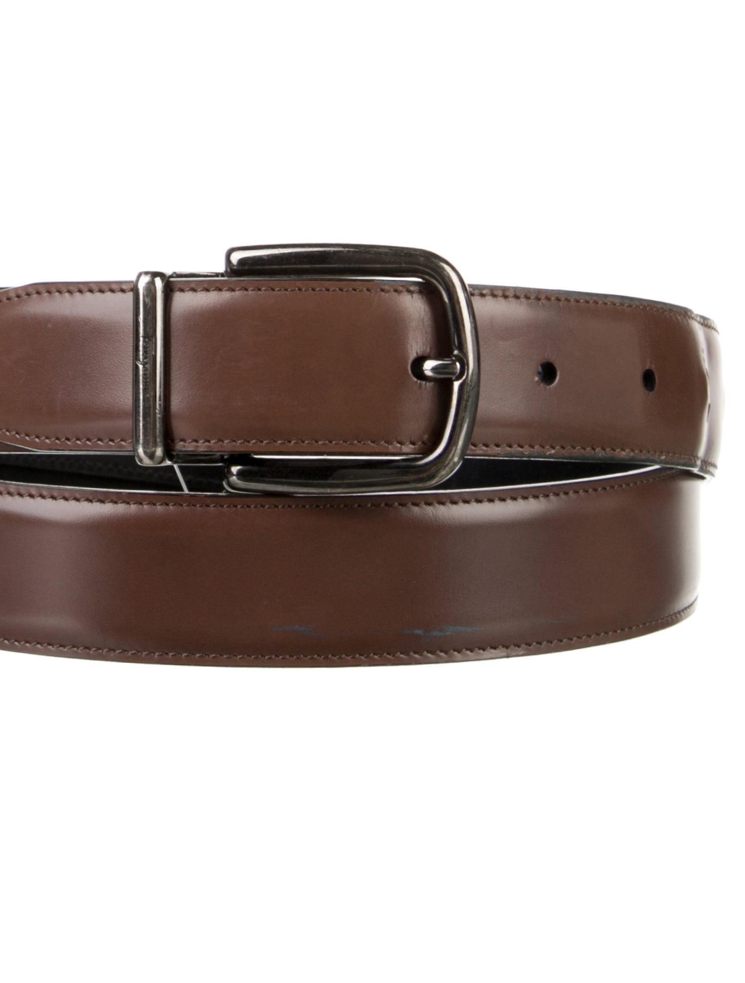 Ferragamo Skinny Leather Belt