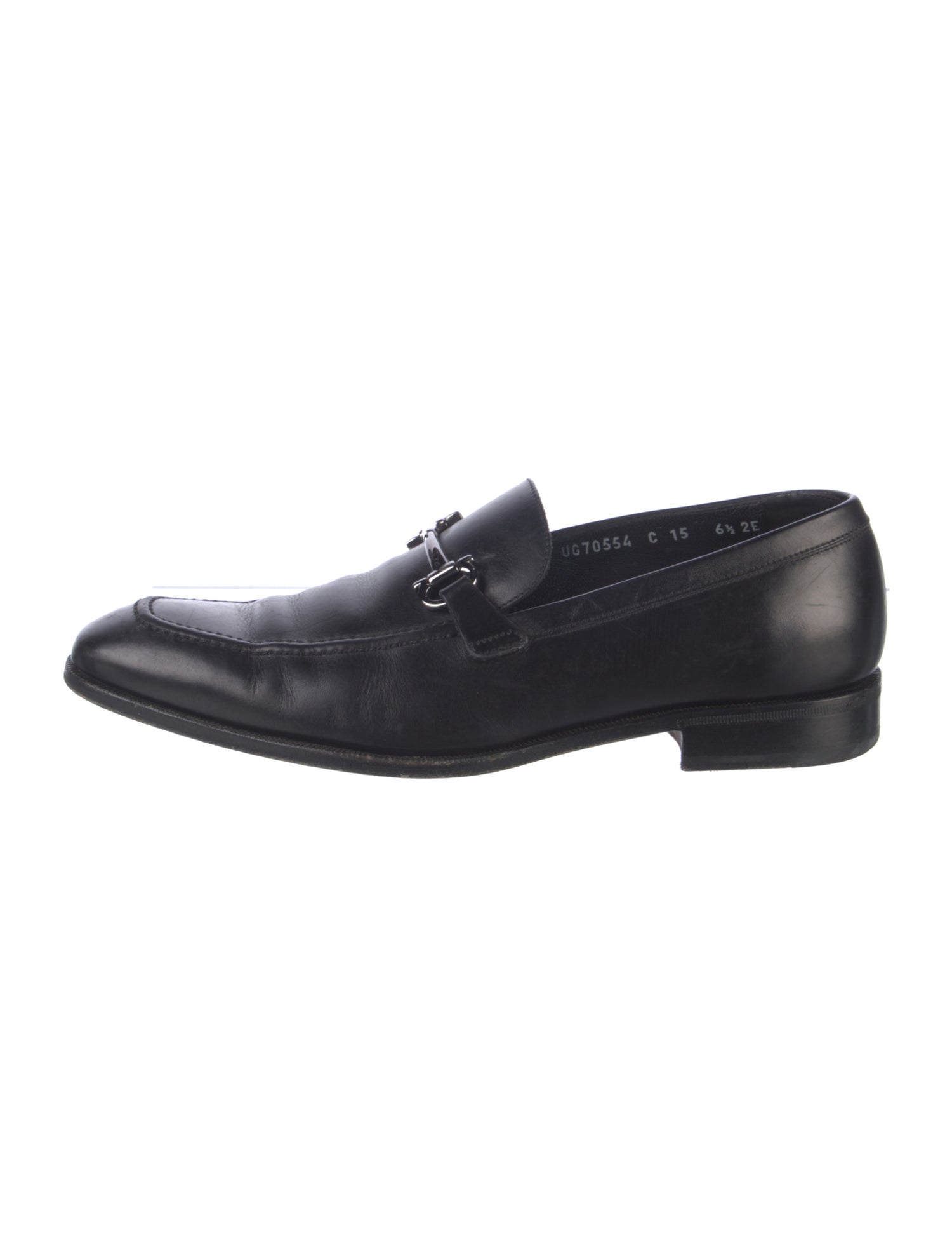 Ferragamo Leather Dress Loafers