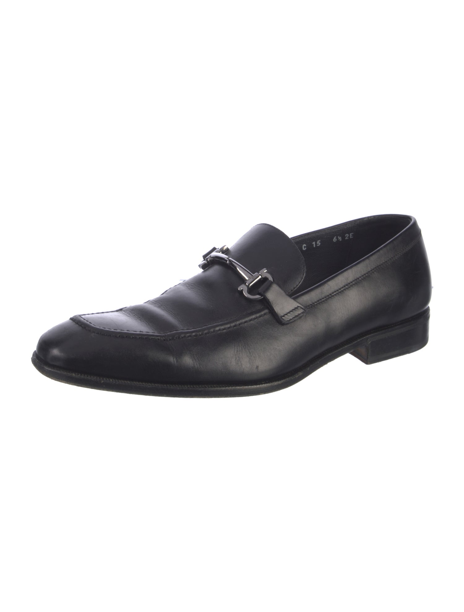 Ferragamo Leather Dress Loafers