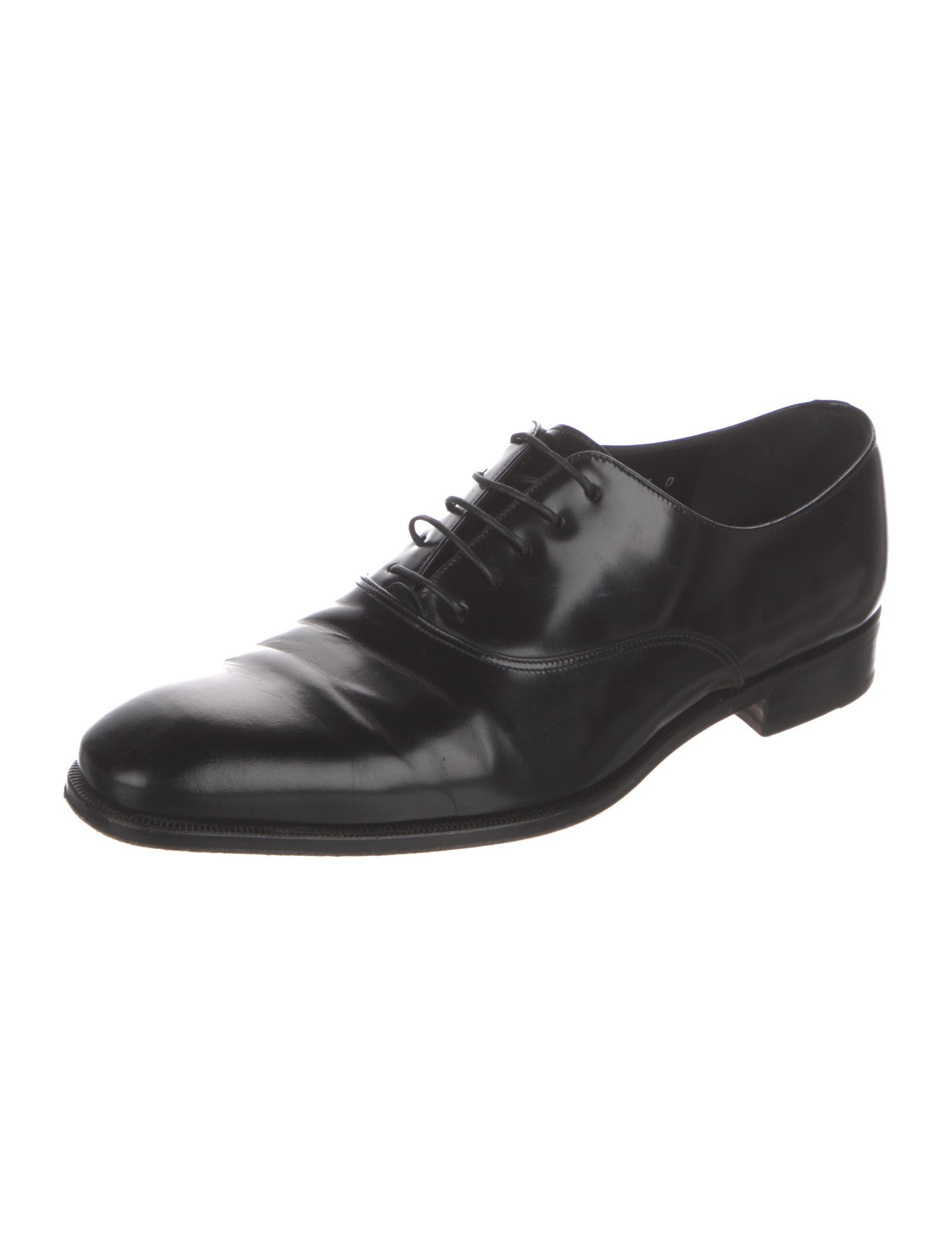 Ferragamo Leather Oxfords