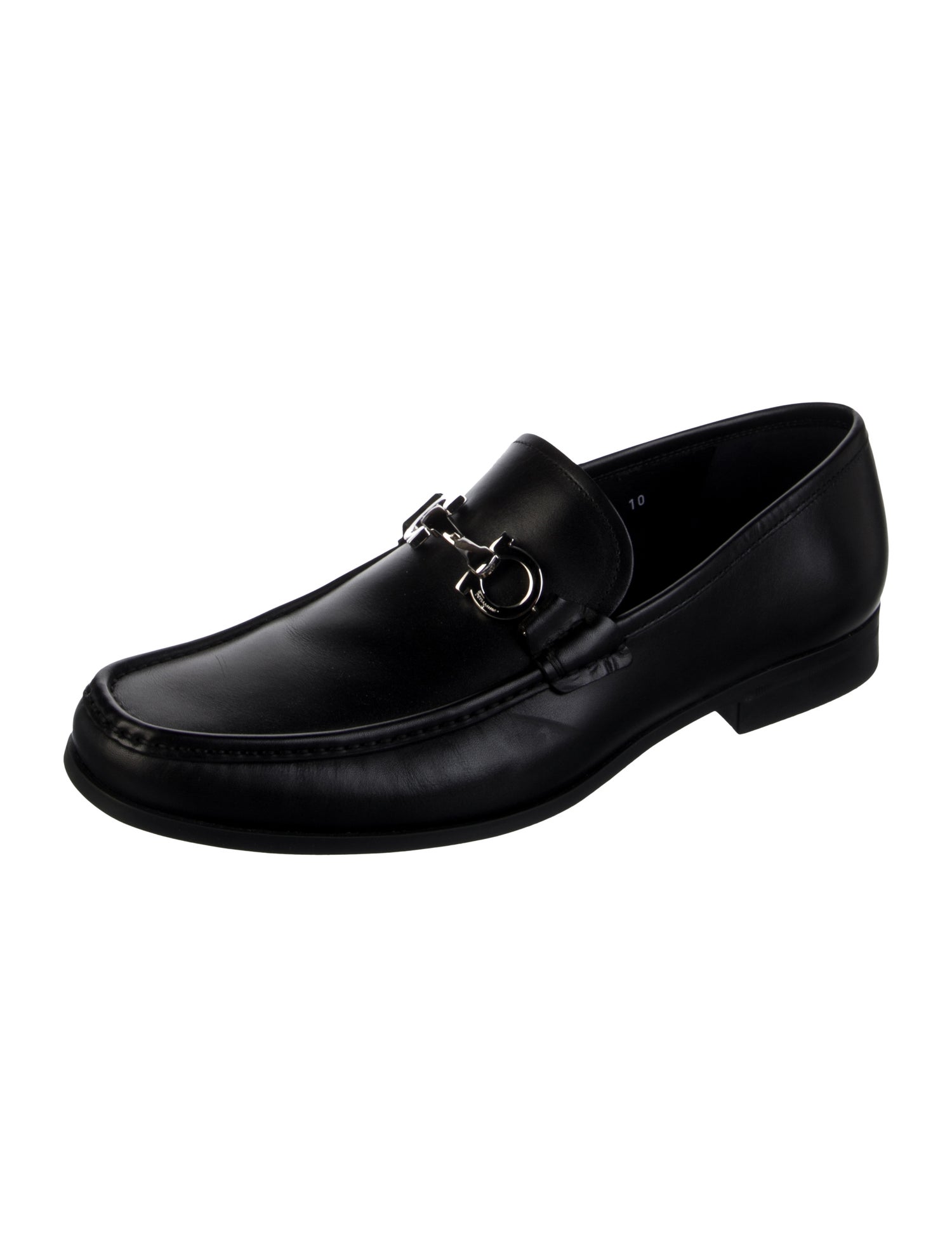 Ferragamo Leather Dress Loafers