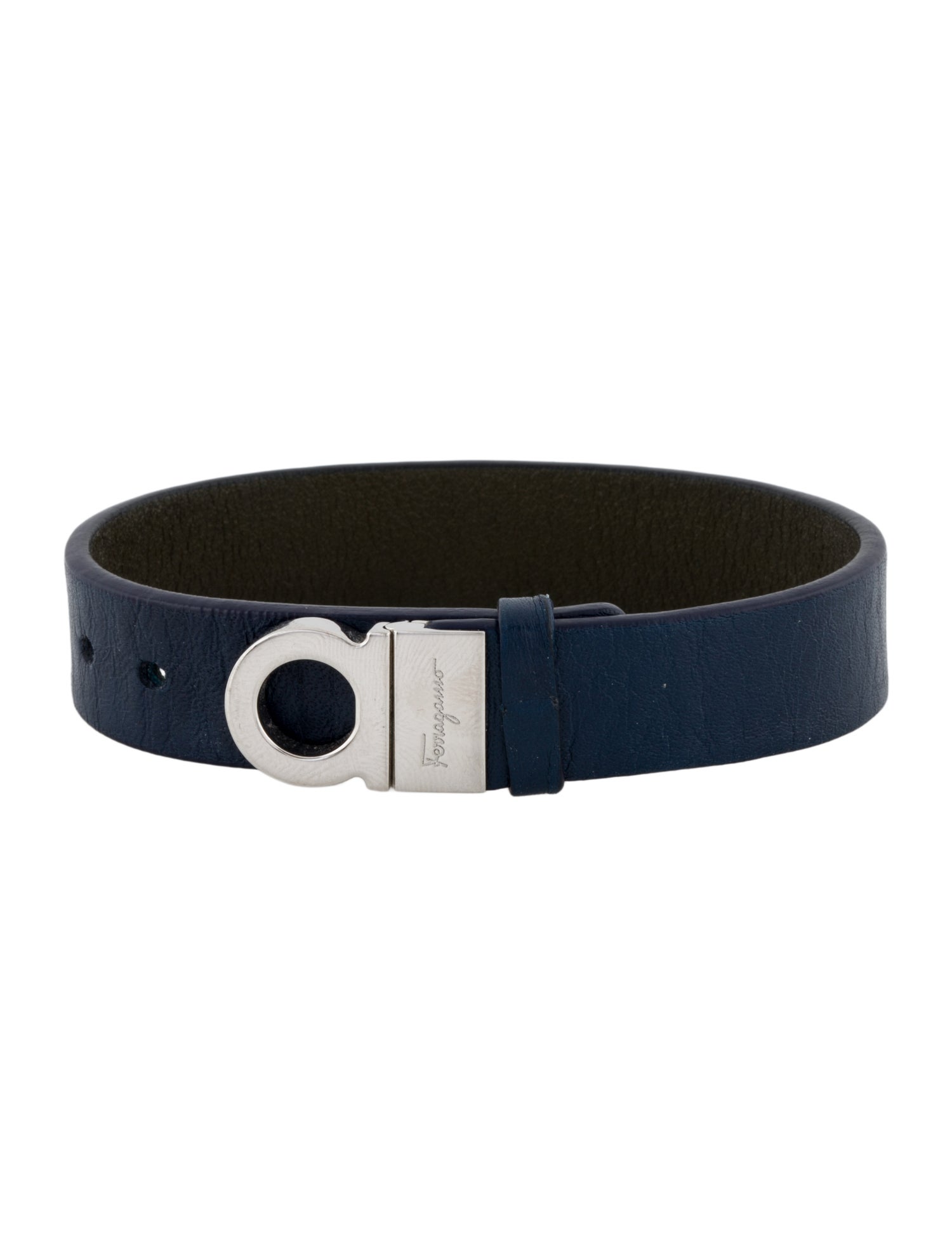 Ferragamo Leather Wrap Bracelet