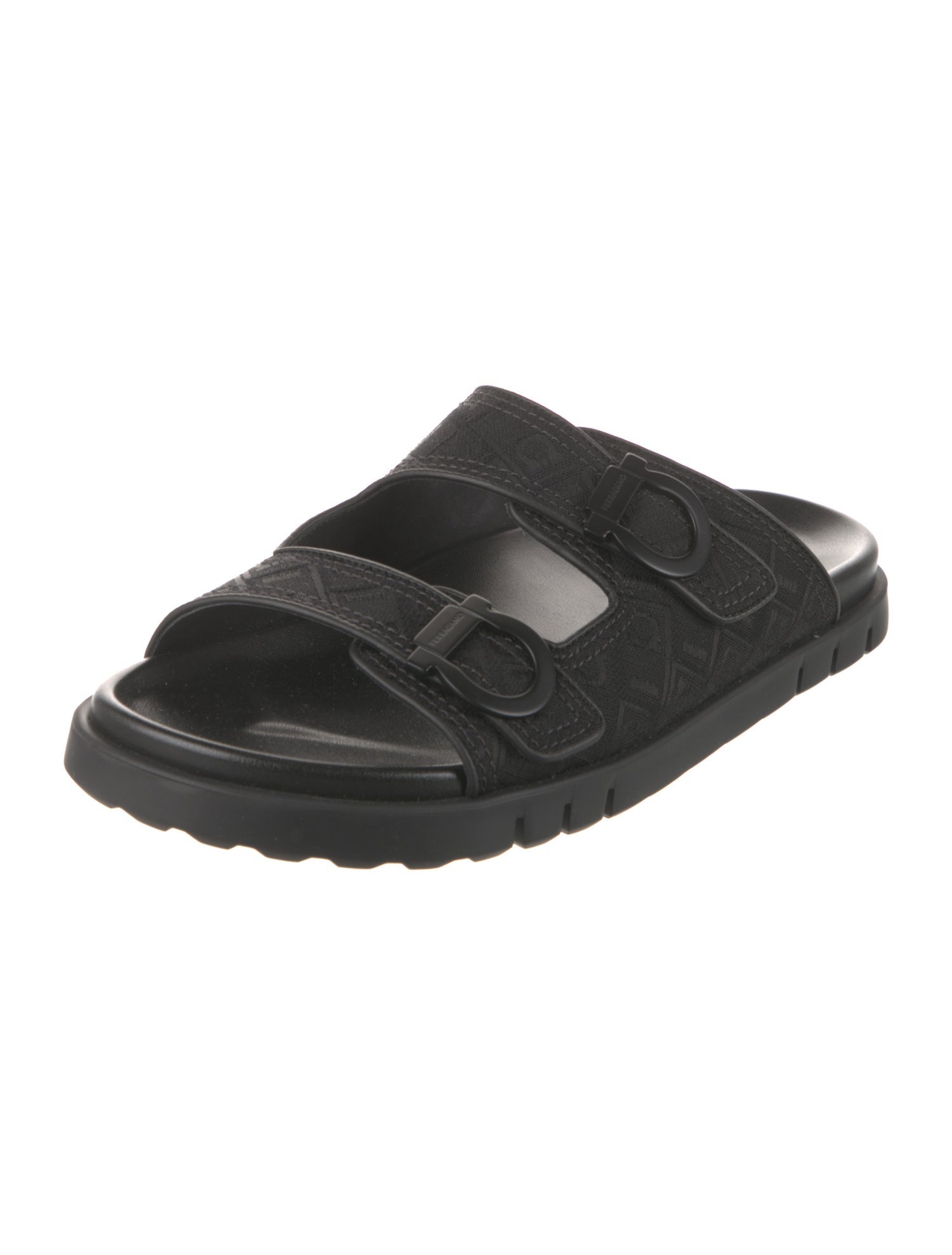 Ferragamo Leather Slides