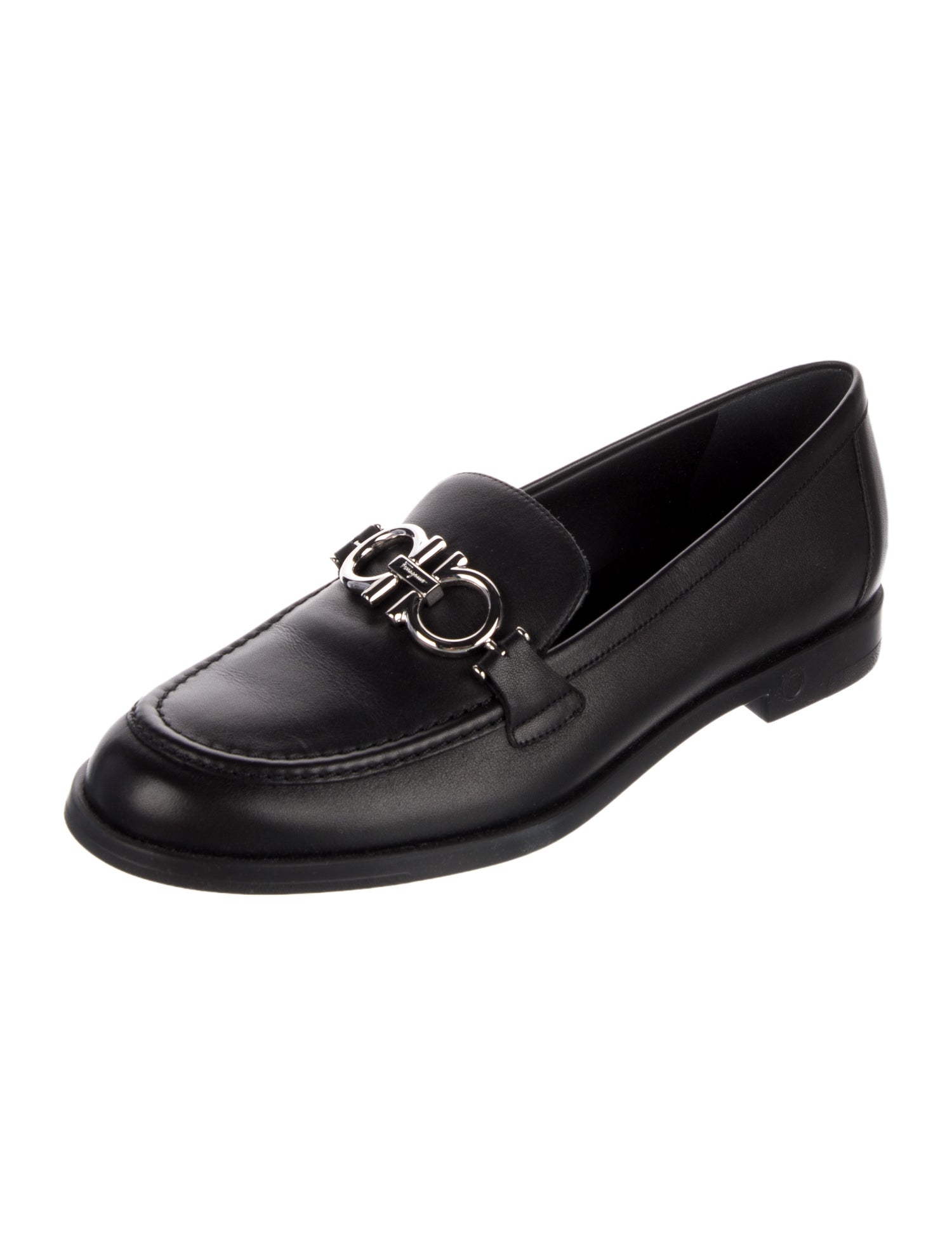 Ferragamo Leather Loafers