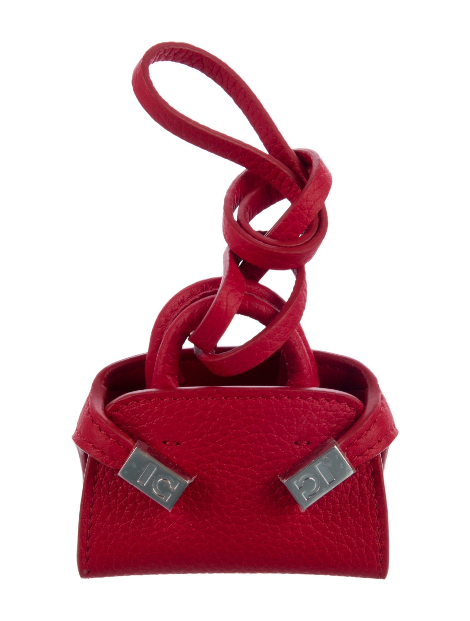 Ferragamo Leather Bag Keychain