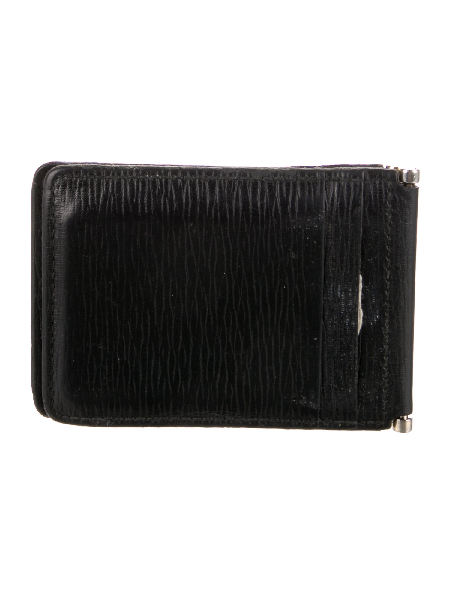 Ferragamo Gancini Logo Leather Wallet