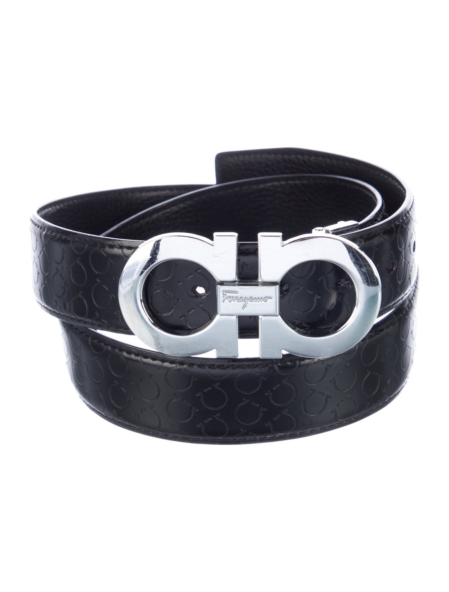 Ferragamo Leather Belt Kit