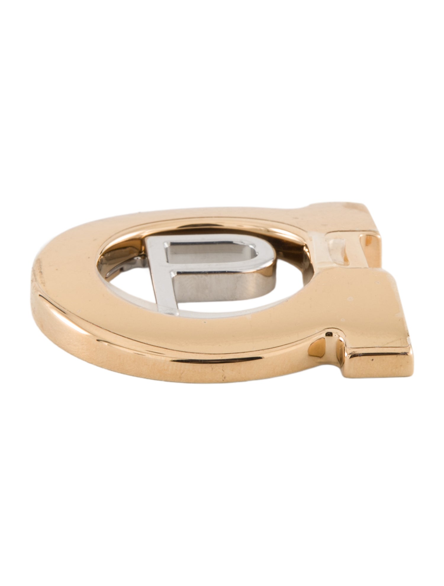Salvatore Ferragamo Gold Toned Belt Buckle