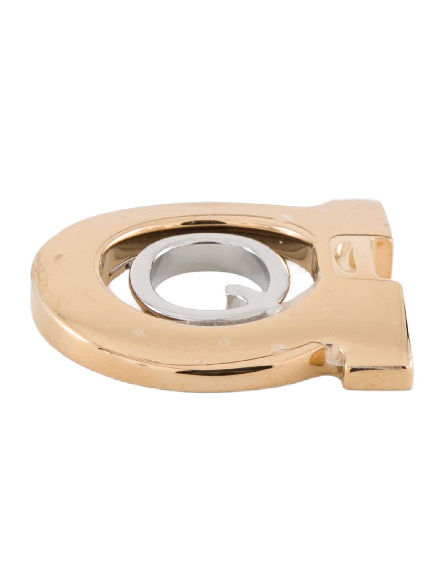 Salvatore Ferragamo Gold Toned Belt Buckle