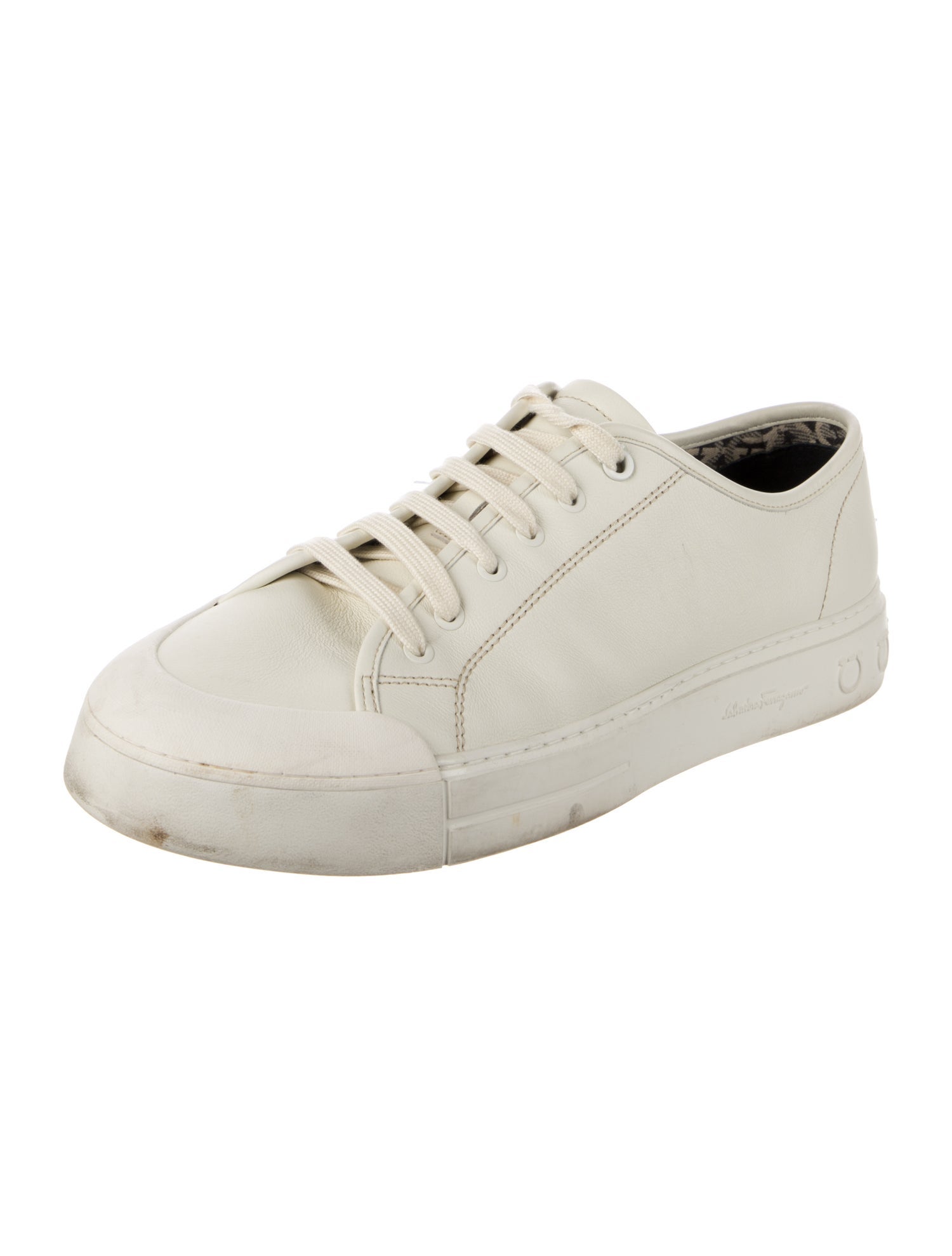 Ferragamo Leather Sneakers