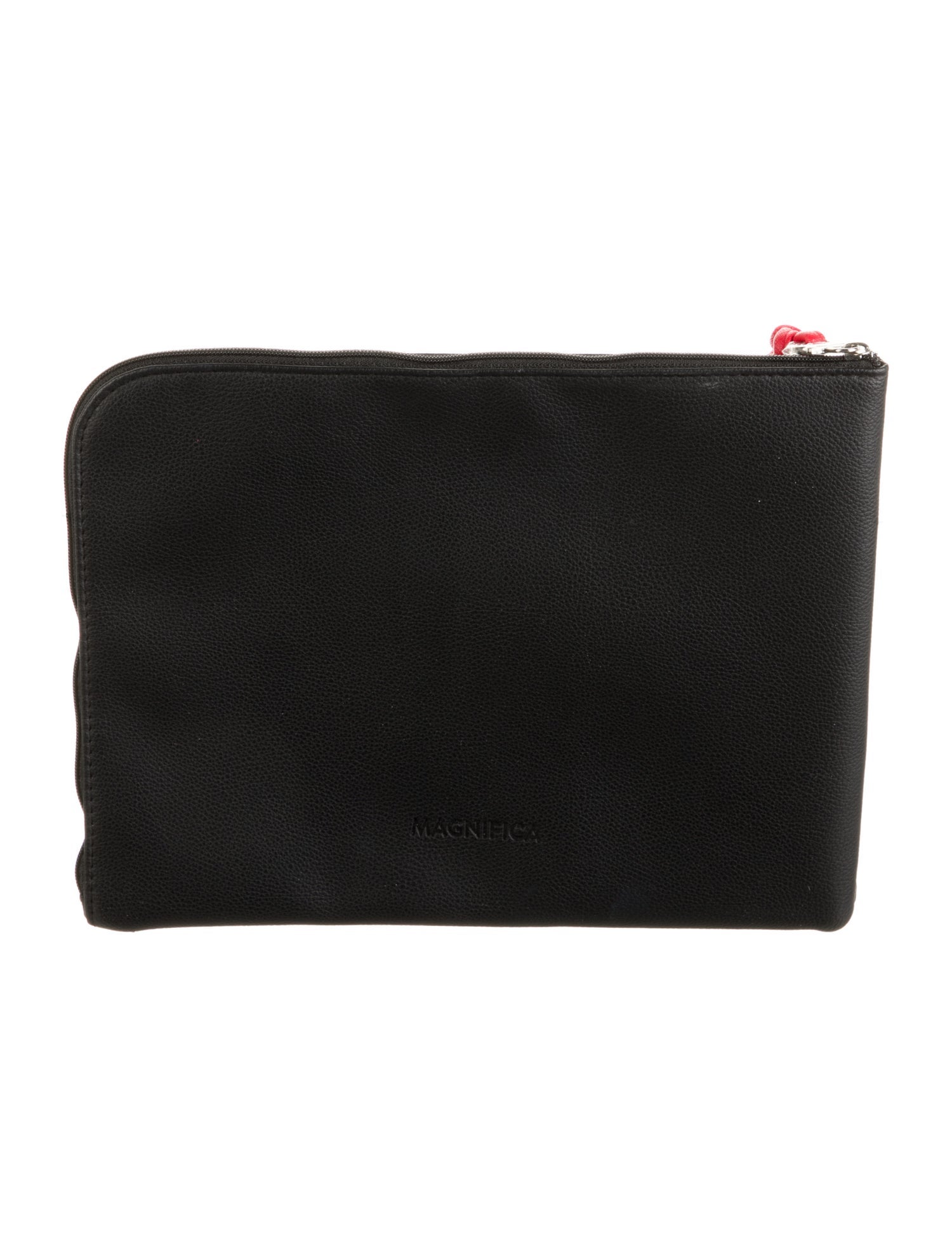 Ferragamo Leather Magnifica Cosmetic Bag