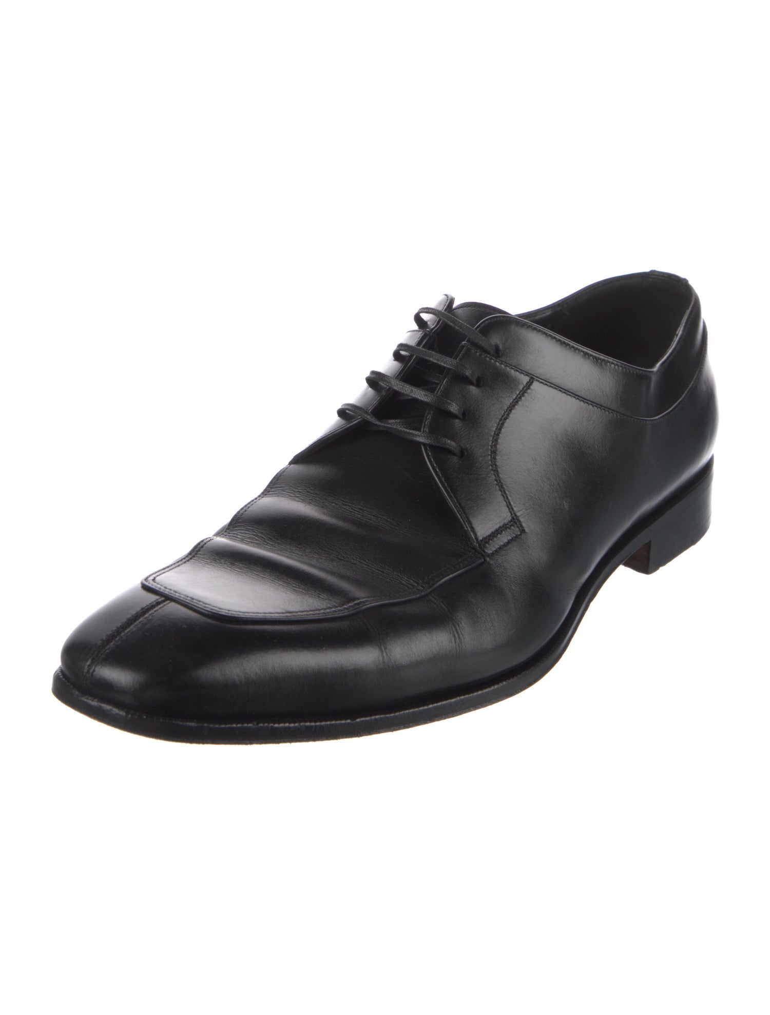 Ferragamo Leather Derby Shoes
