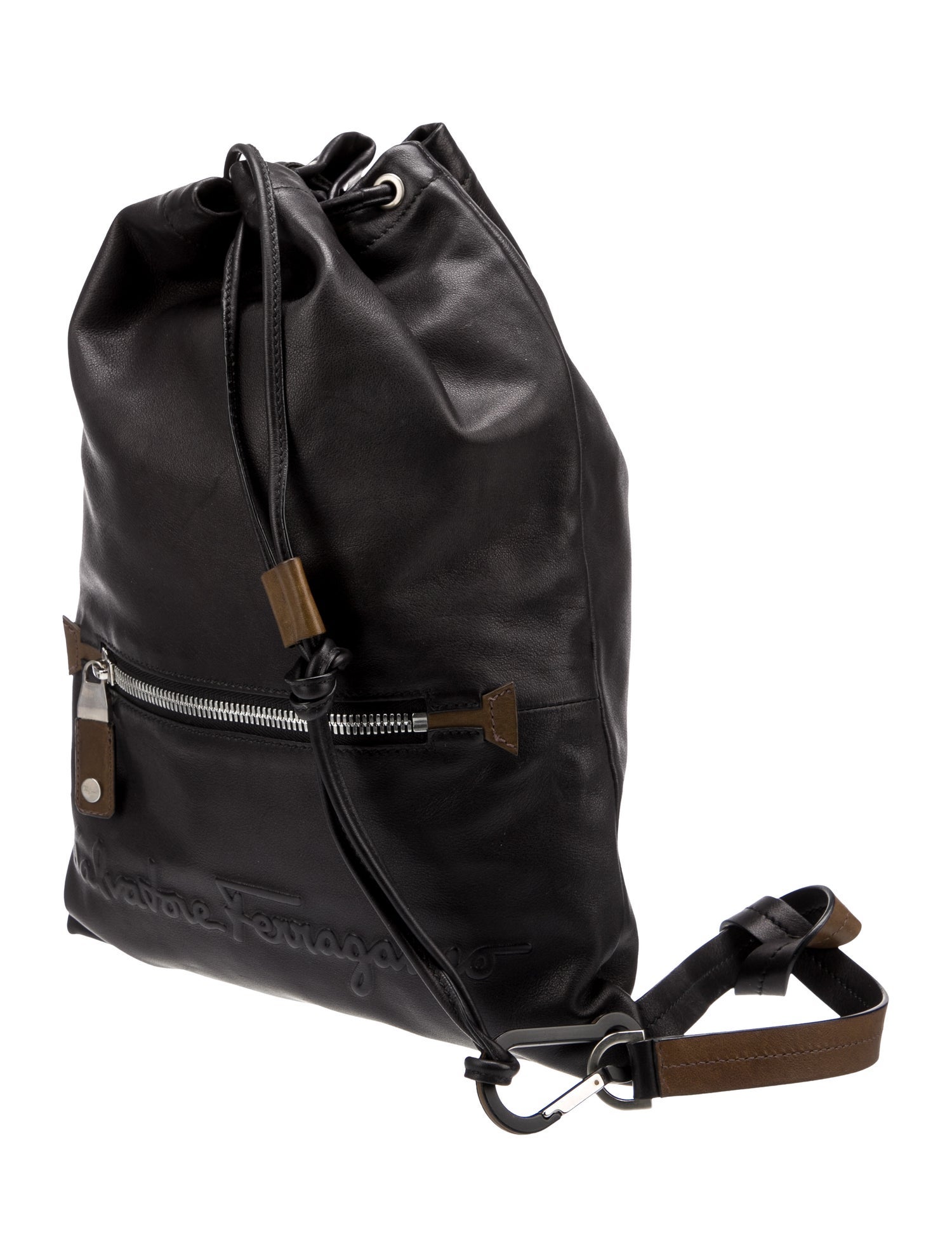 Ferragamo Leather Backpack