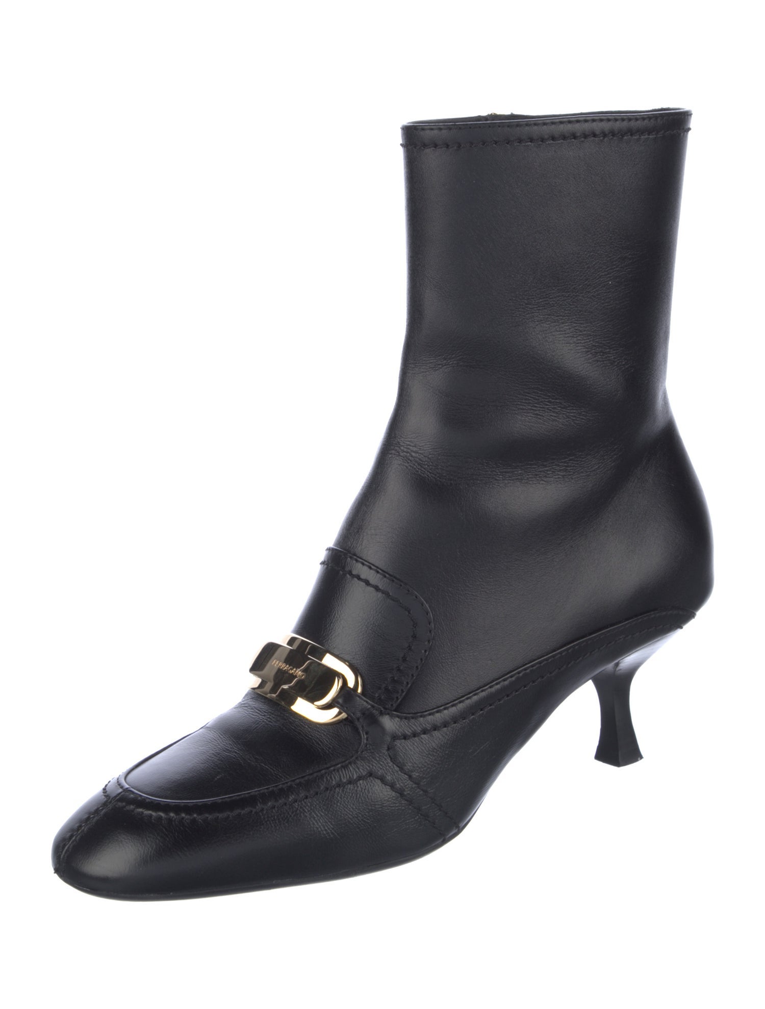 Ferragamo Leather Boots