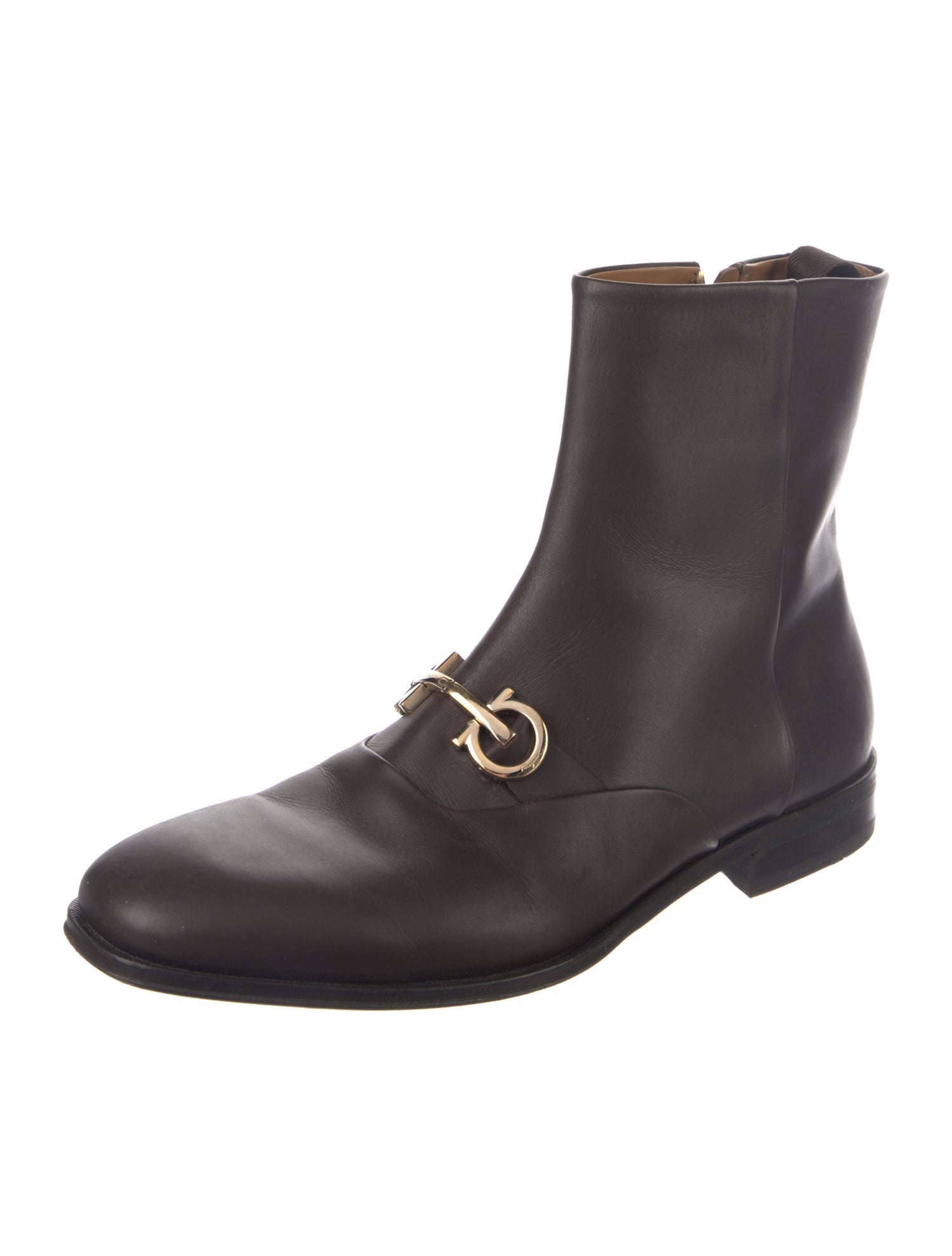 Ferragamo Leather Boots