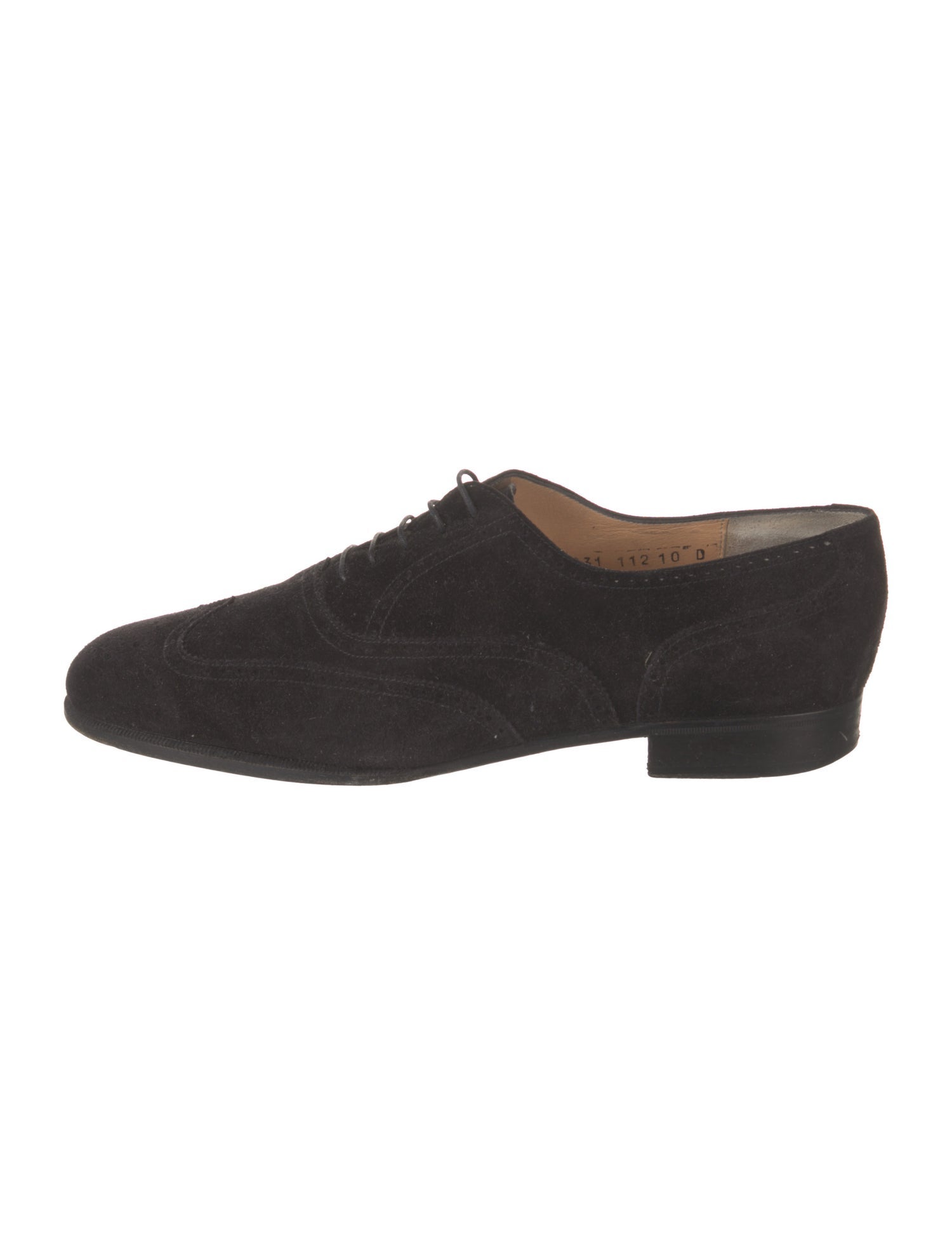 Ferragamo Suede Oxfords