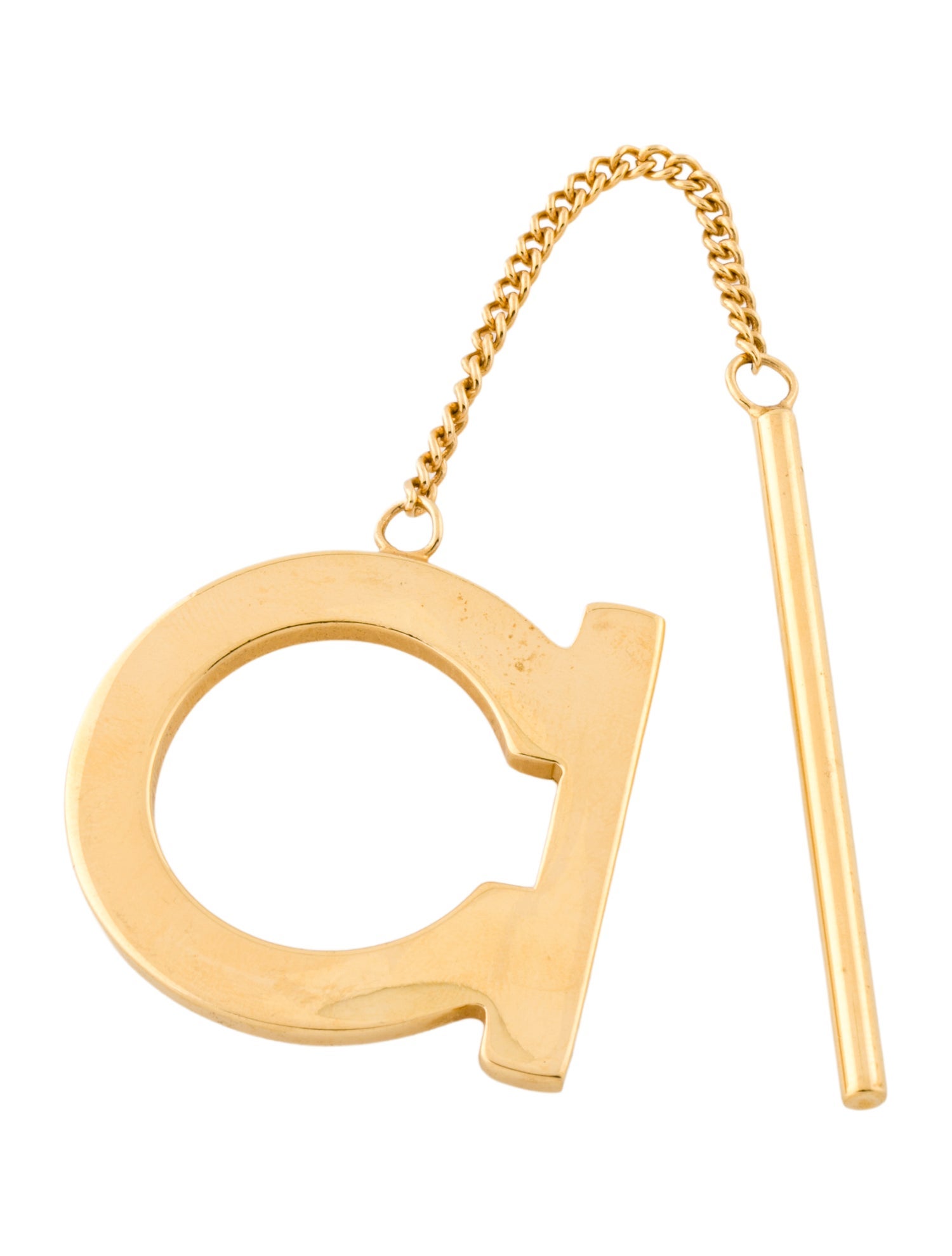 Ferragamo Gancio Logo Scarf Ring