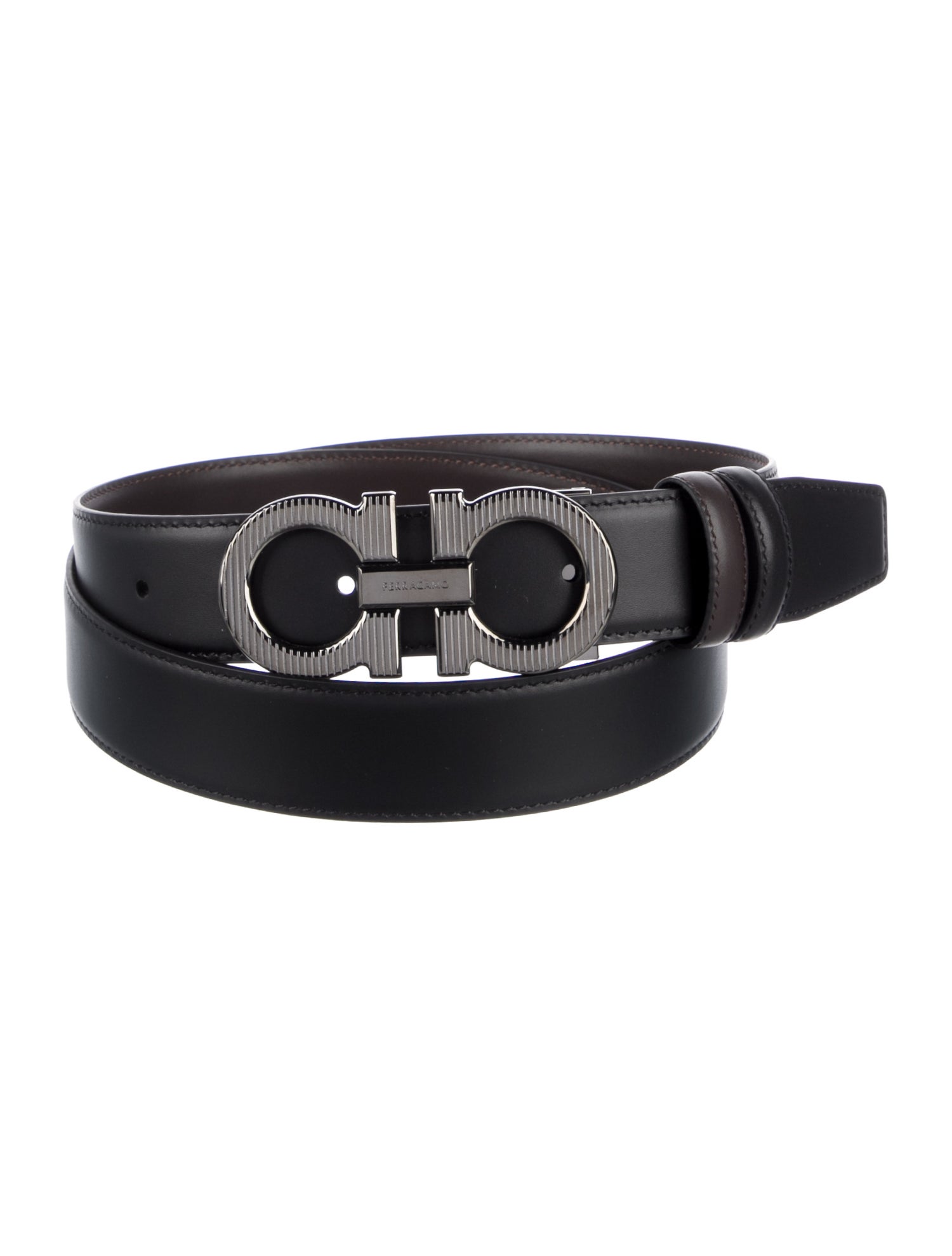 Ferragamo Leather Waist Belt