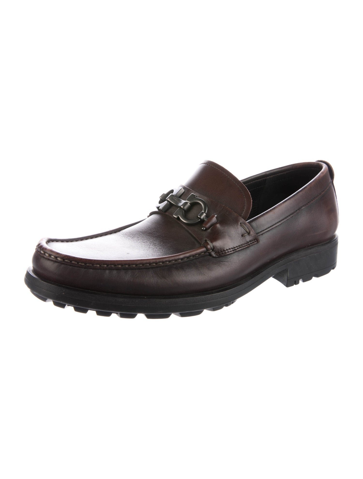 Ferragamo Leather Loafers
