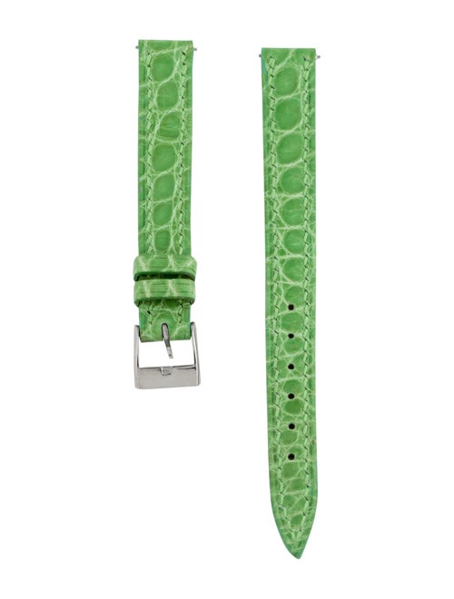 Franck Muller 12mm Green Alligator Watch Strap Gre