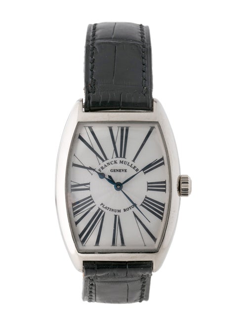 Franck Muller Curvex Platinum Rotor Watch