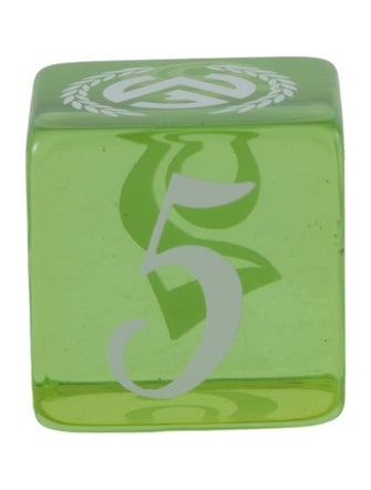 Franck Muller 5-Piece Acrylic Dice Set