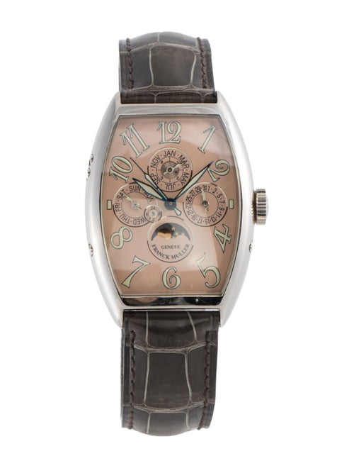 Franck Muller Cintrée Curvex Perpetual Calendar Watch