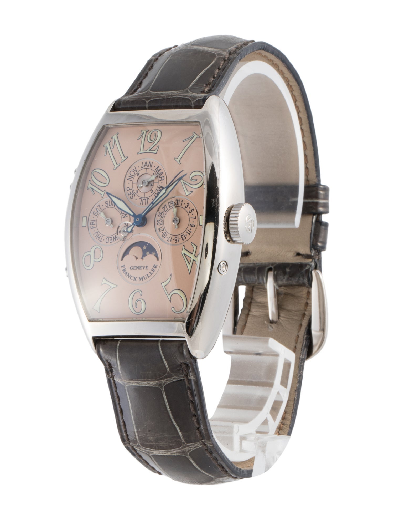 Franck Muller Cintrée Curvex Perpetual Calendar Watch
