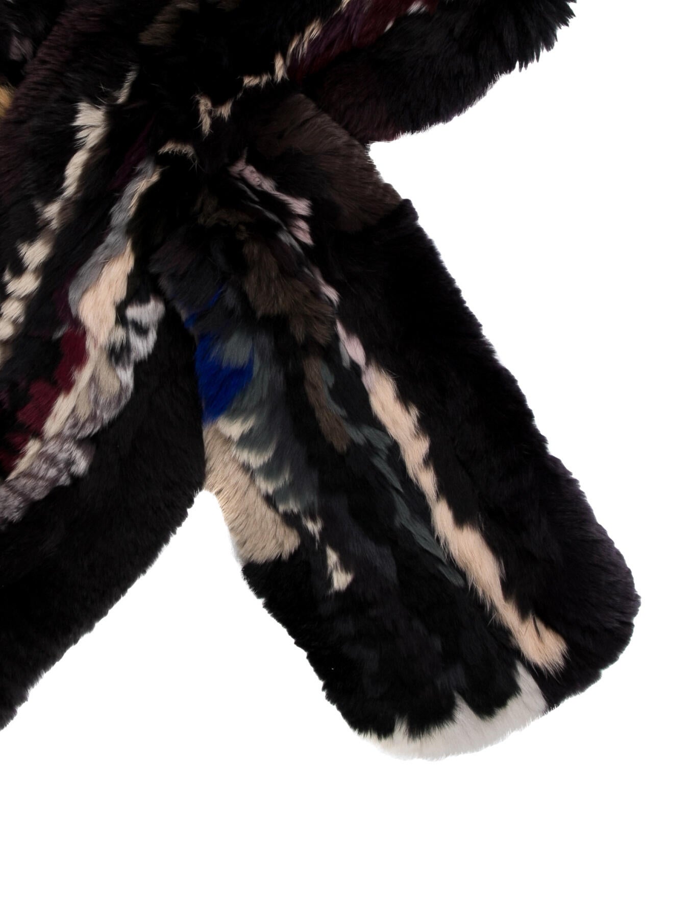 FRR Canada Fur Printed Scarf