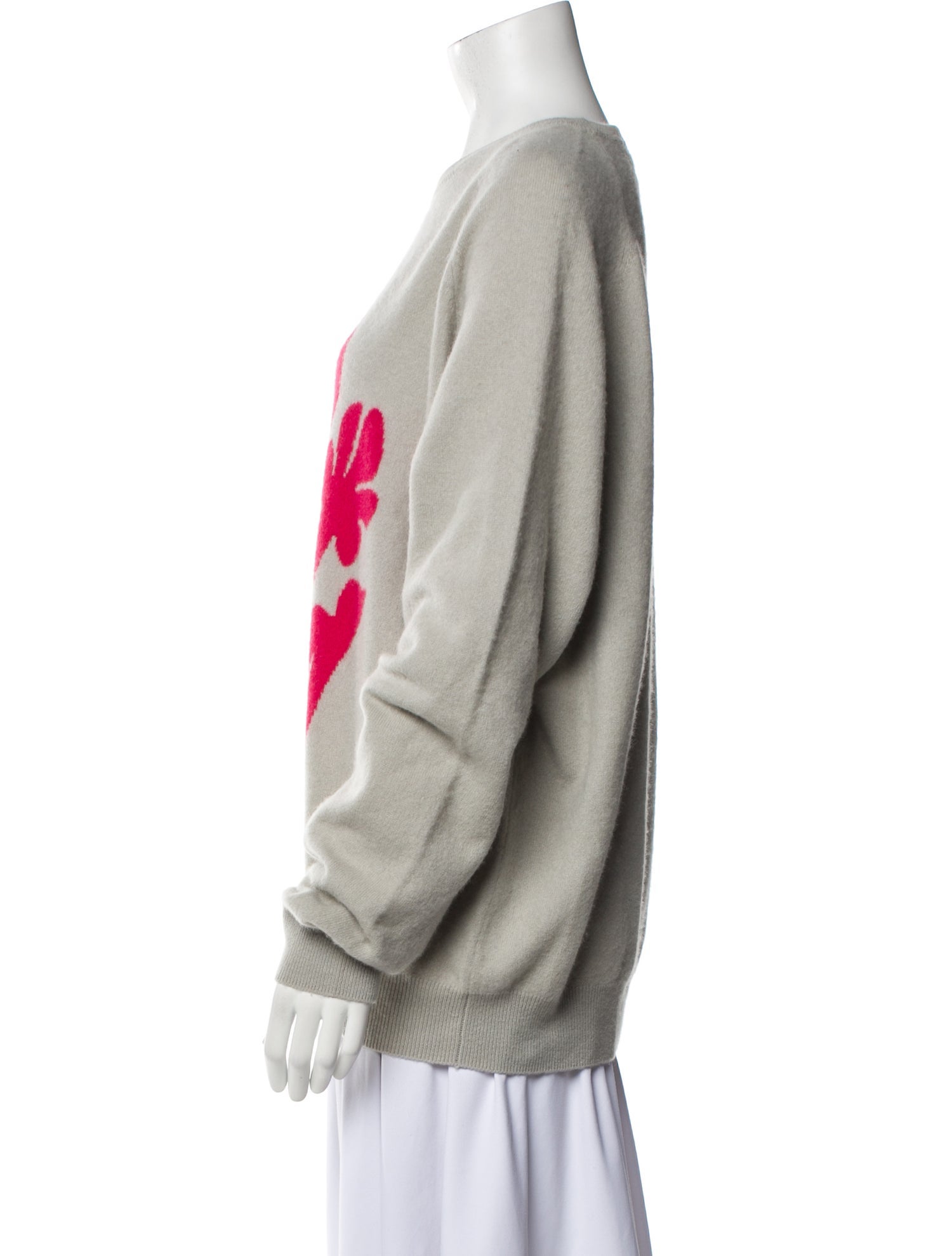 Frenckenberger Cashmere Graphic Print Sweater w/ Tags