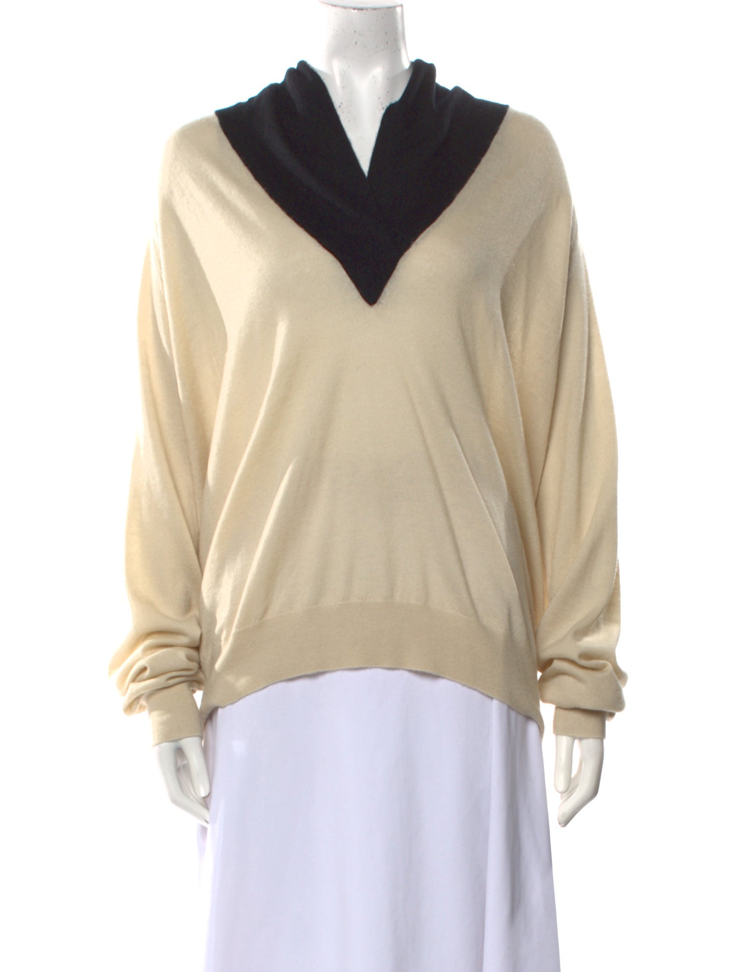 Frenckenberger Cashmere Colorblock Pattern Sweater w/ Tags