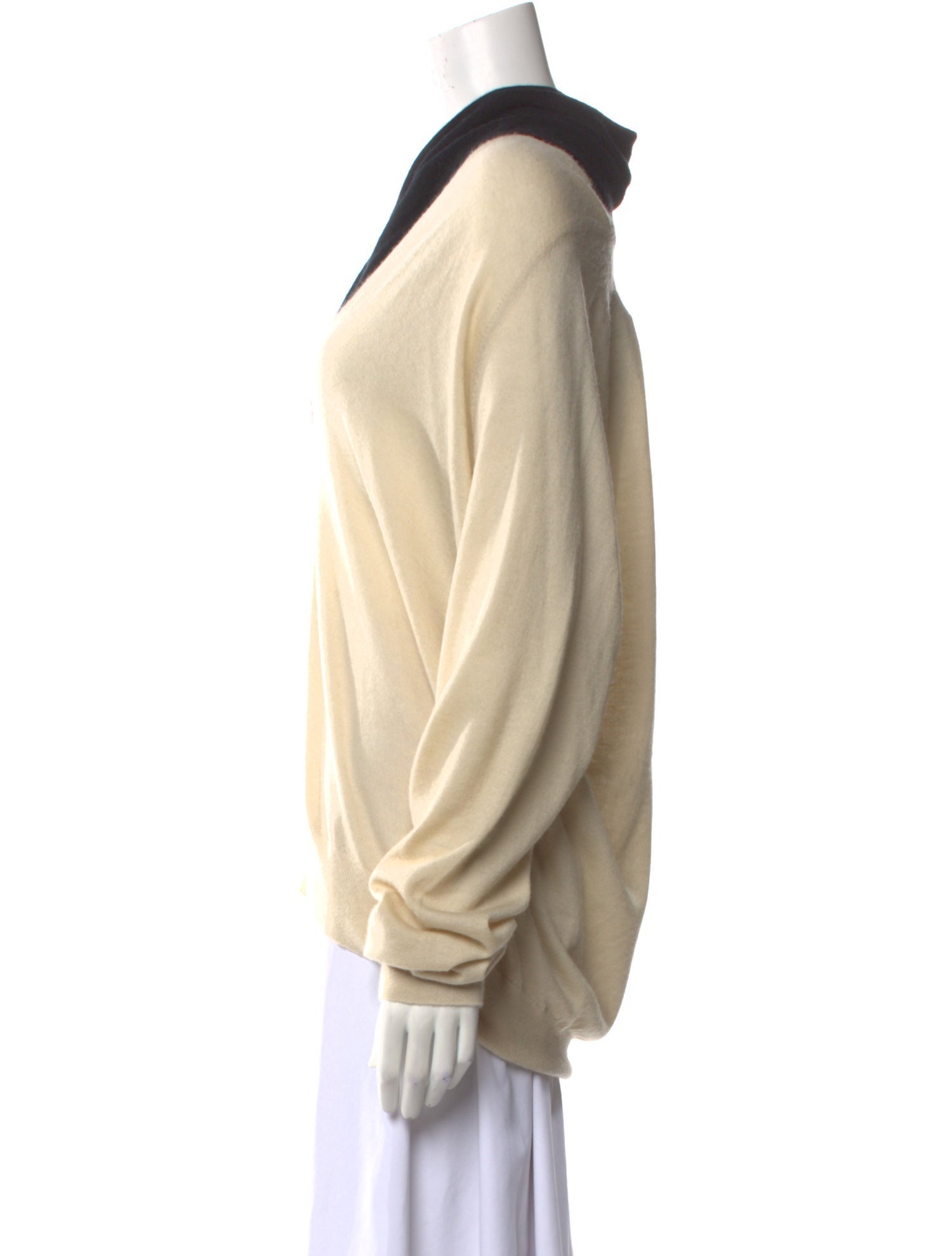 Frenckenberger Cashmere Colorblock Pattern Sweater w/ Tags