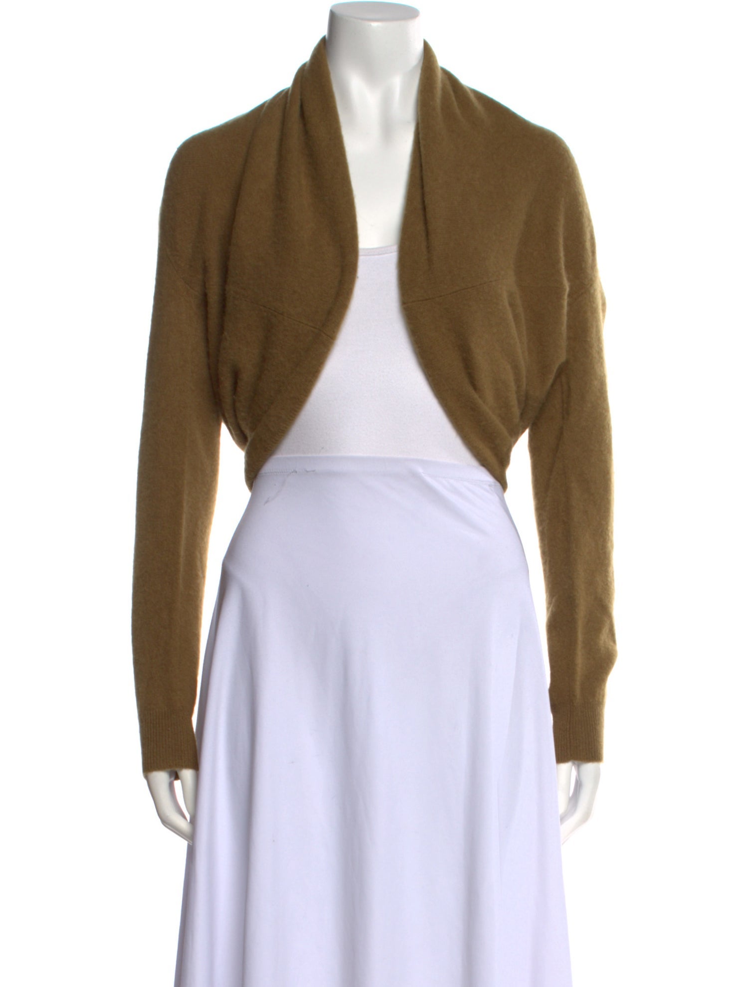 Frenckenberger Cashmere Open Front Sweater