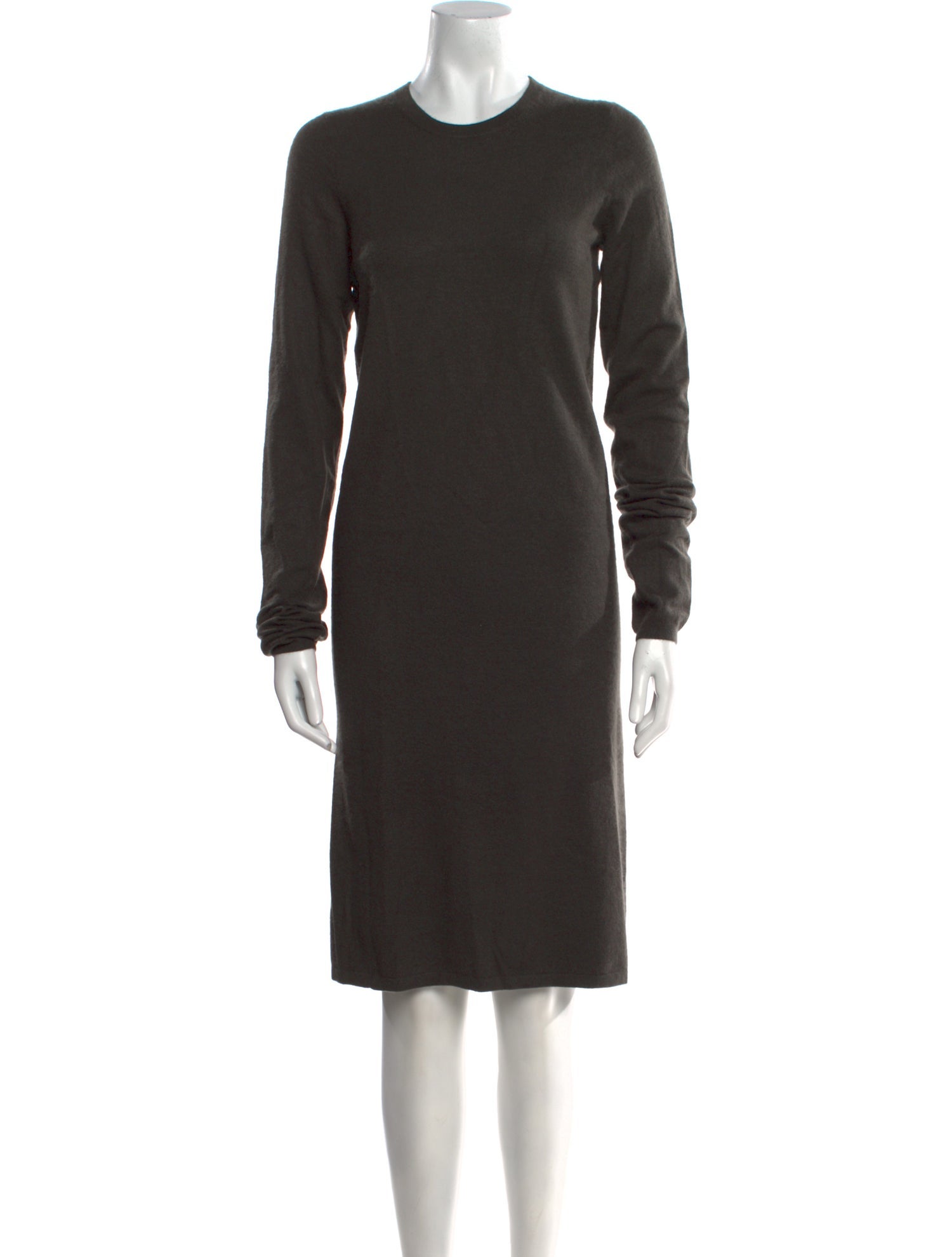 Frenckenberger Crew Neck Knee-Length Dress