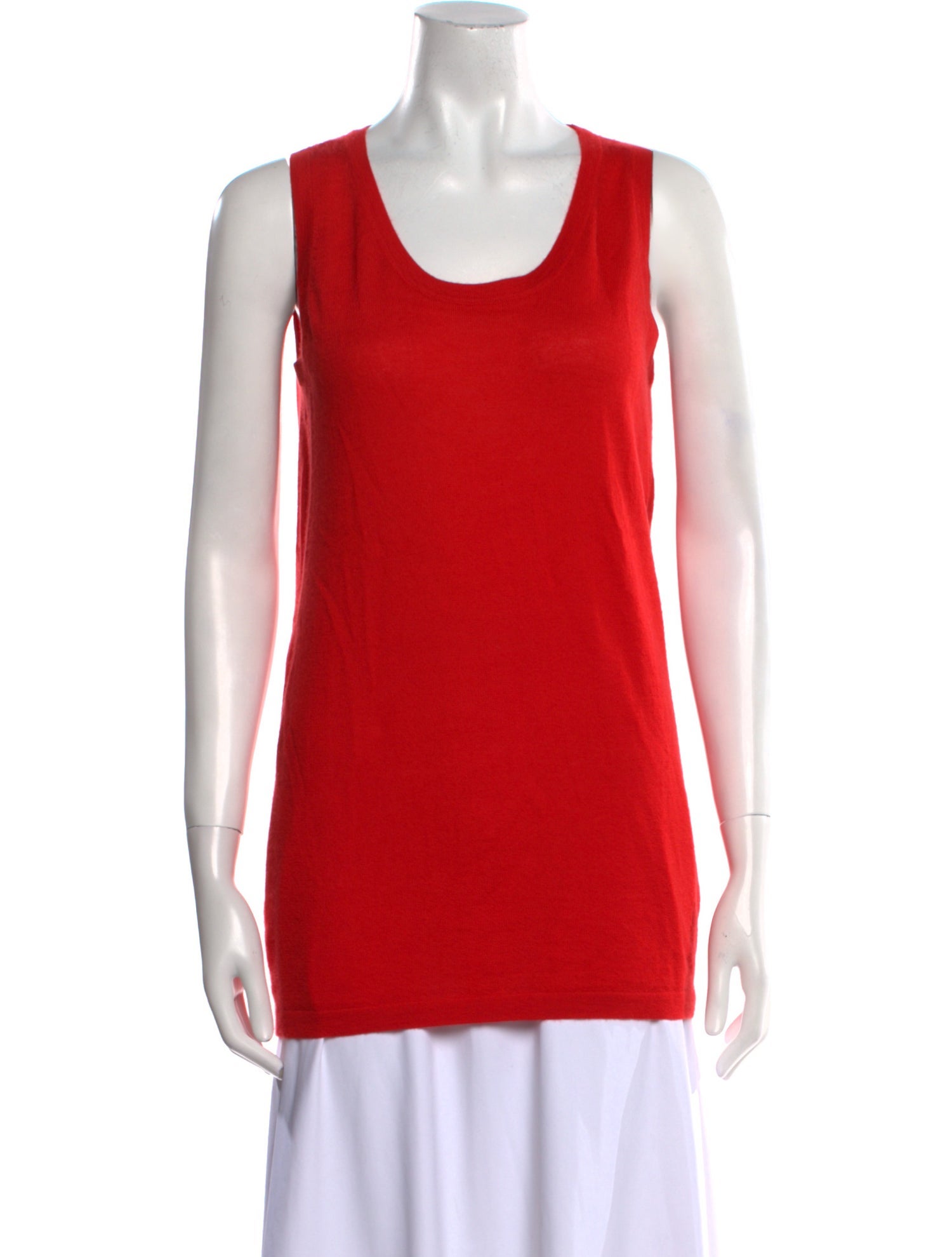 Frenckenberger Cashmere Scoop Neck Top