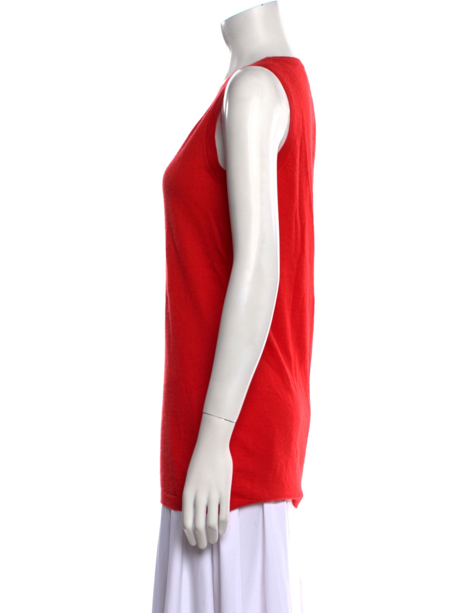 Frenckenberger Cashmere Scoop Neck Top
