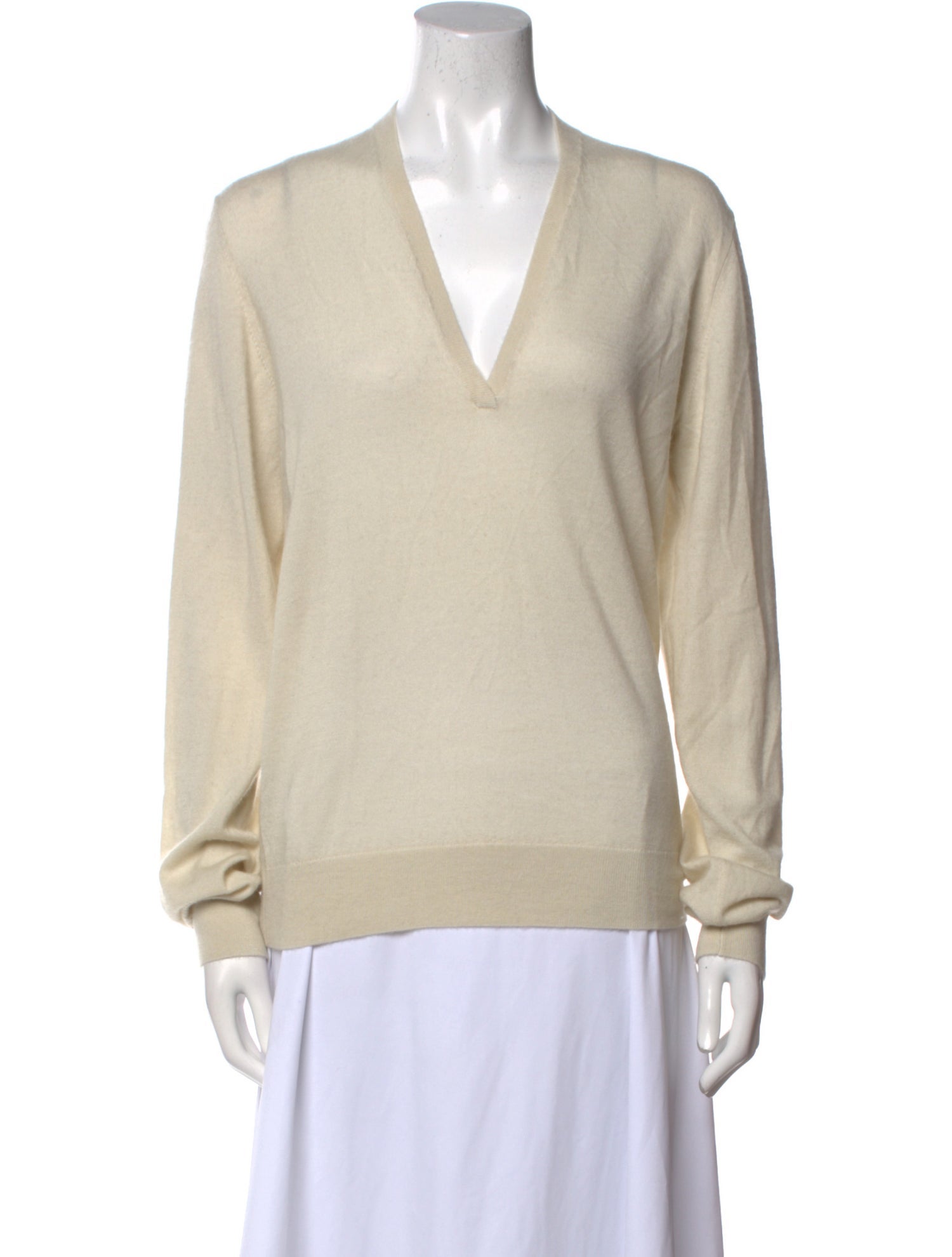 Frenckenberger V-Neck Long Sleeve Sweatshirt