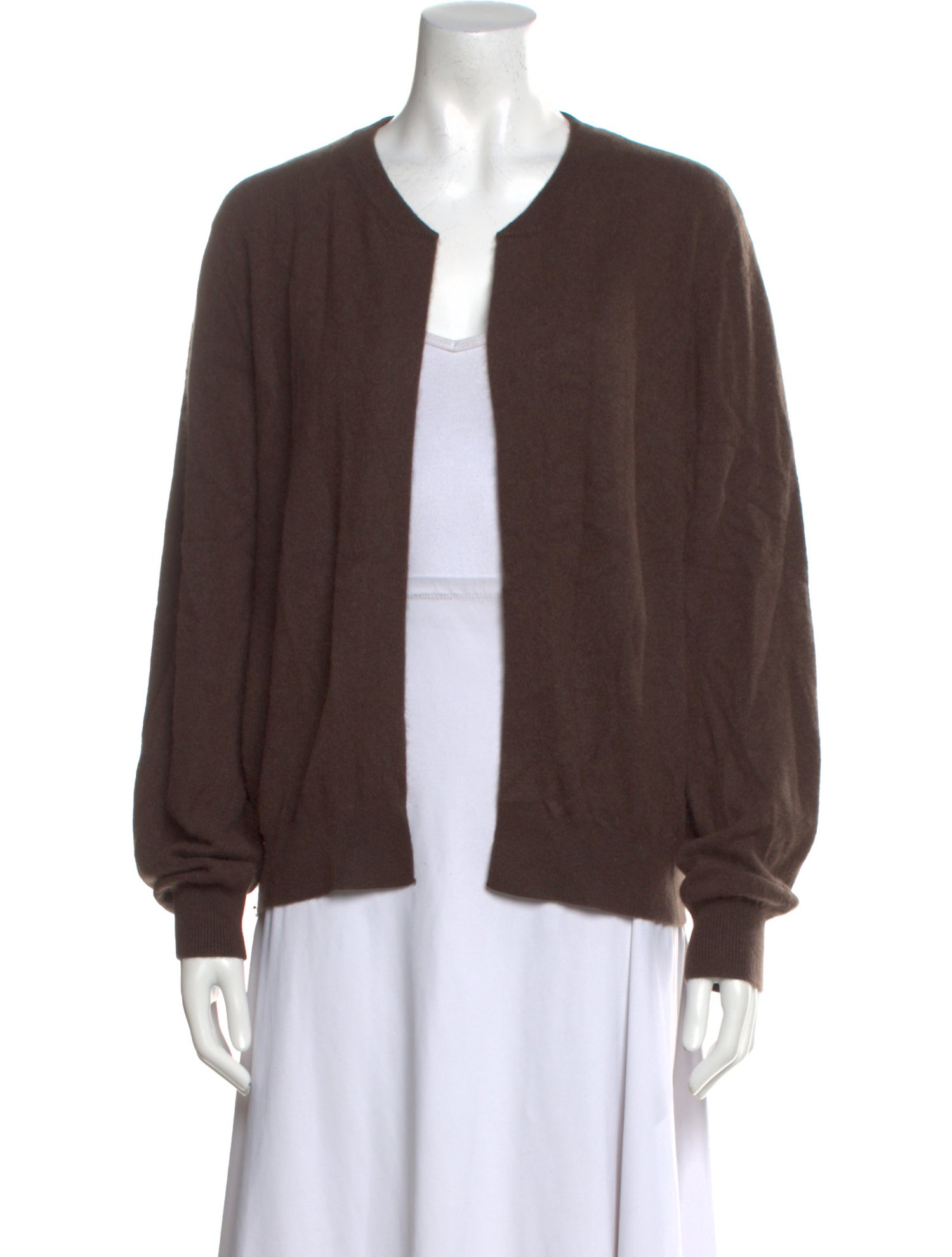 Frenckenberger Cashmere Open Front Sweater