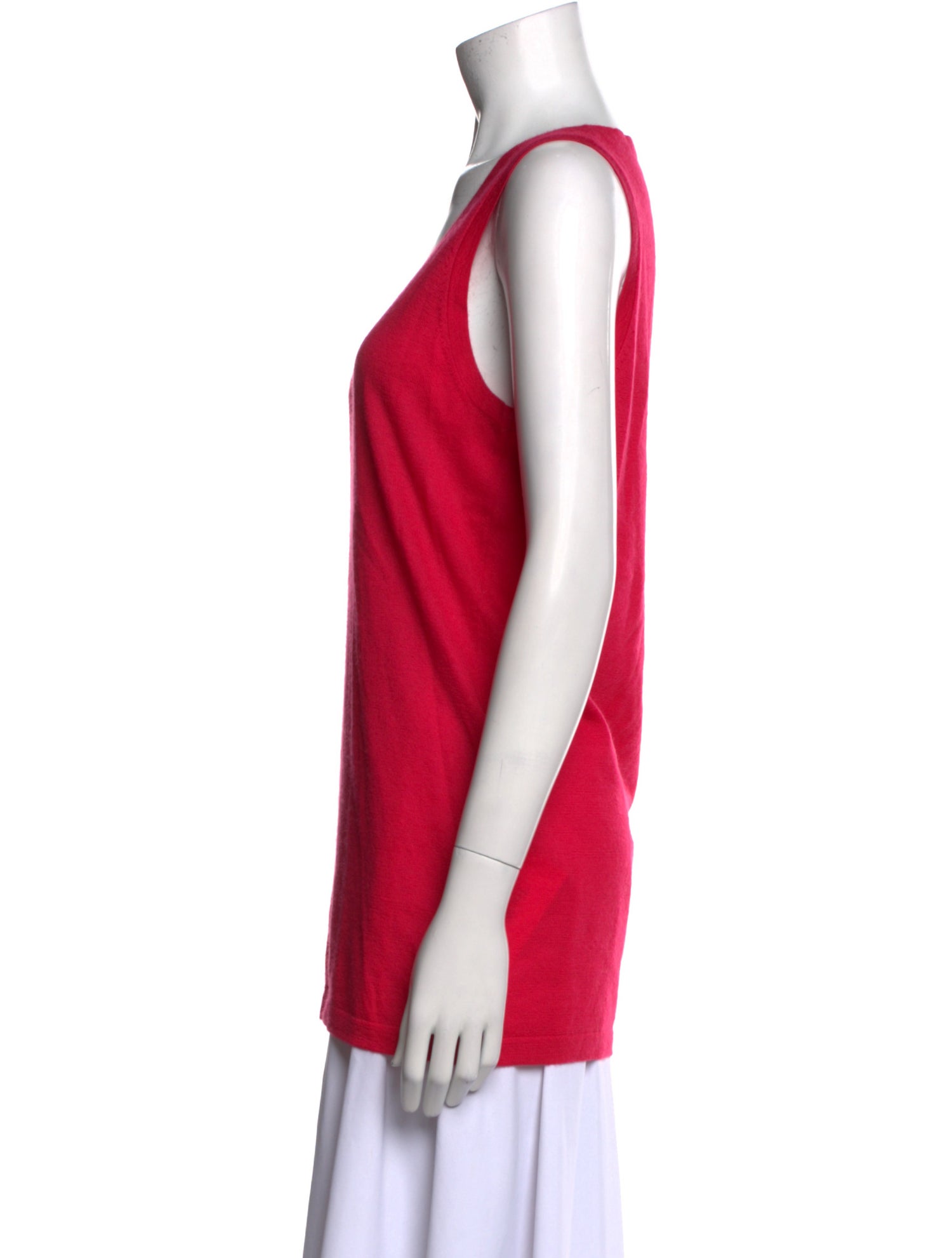 Frenckenberger Cashmere Scoop Neck Top