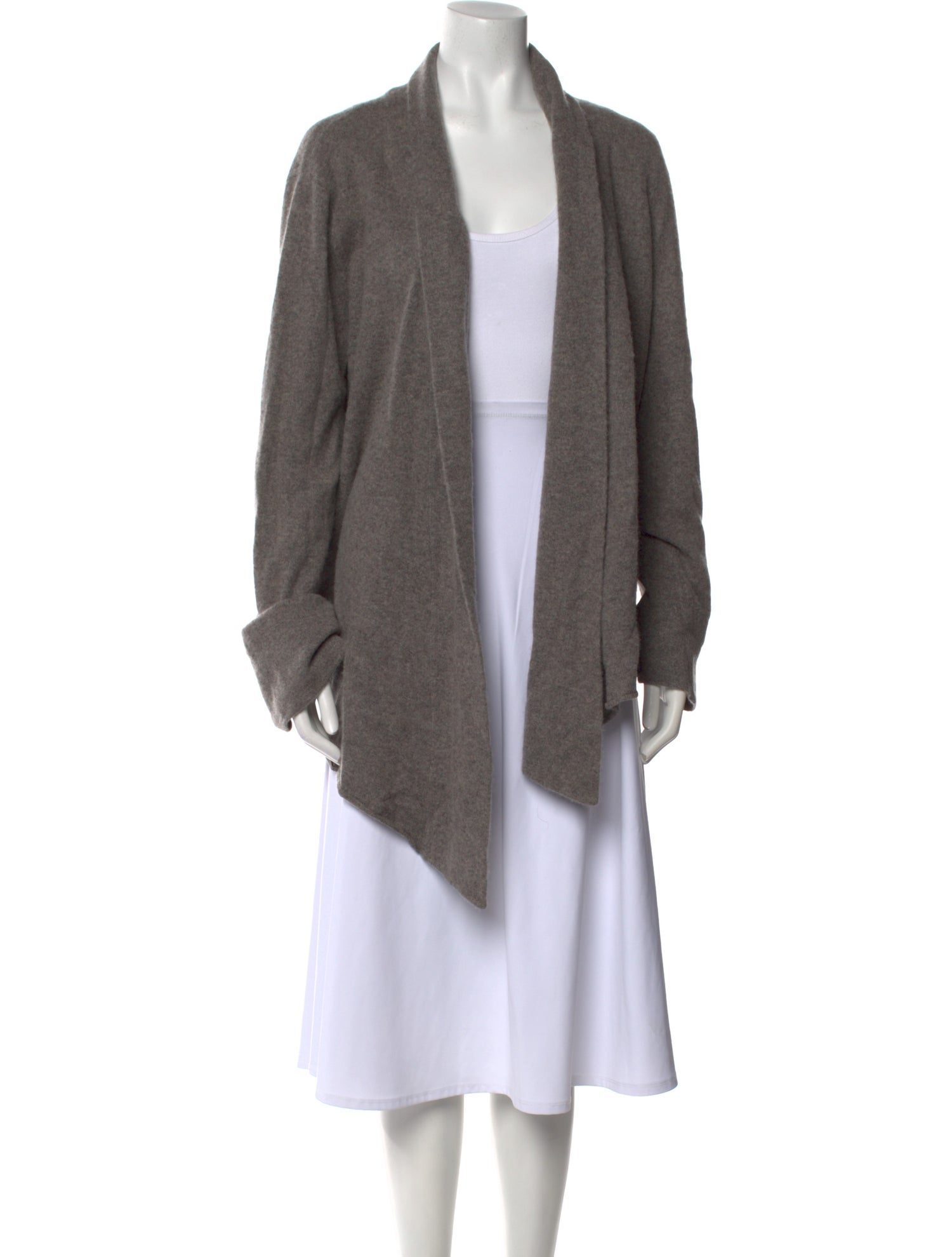 Frenckenberger Cashmere Open Front Sweater