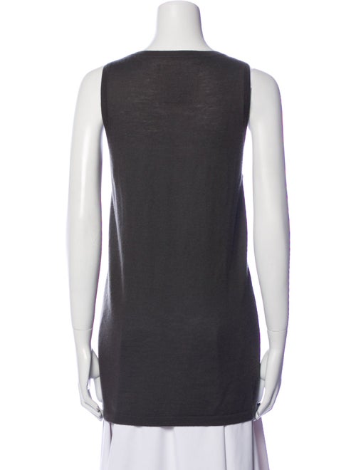 Frenckenberger Cashmere Scoop Neck Top