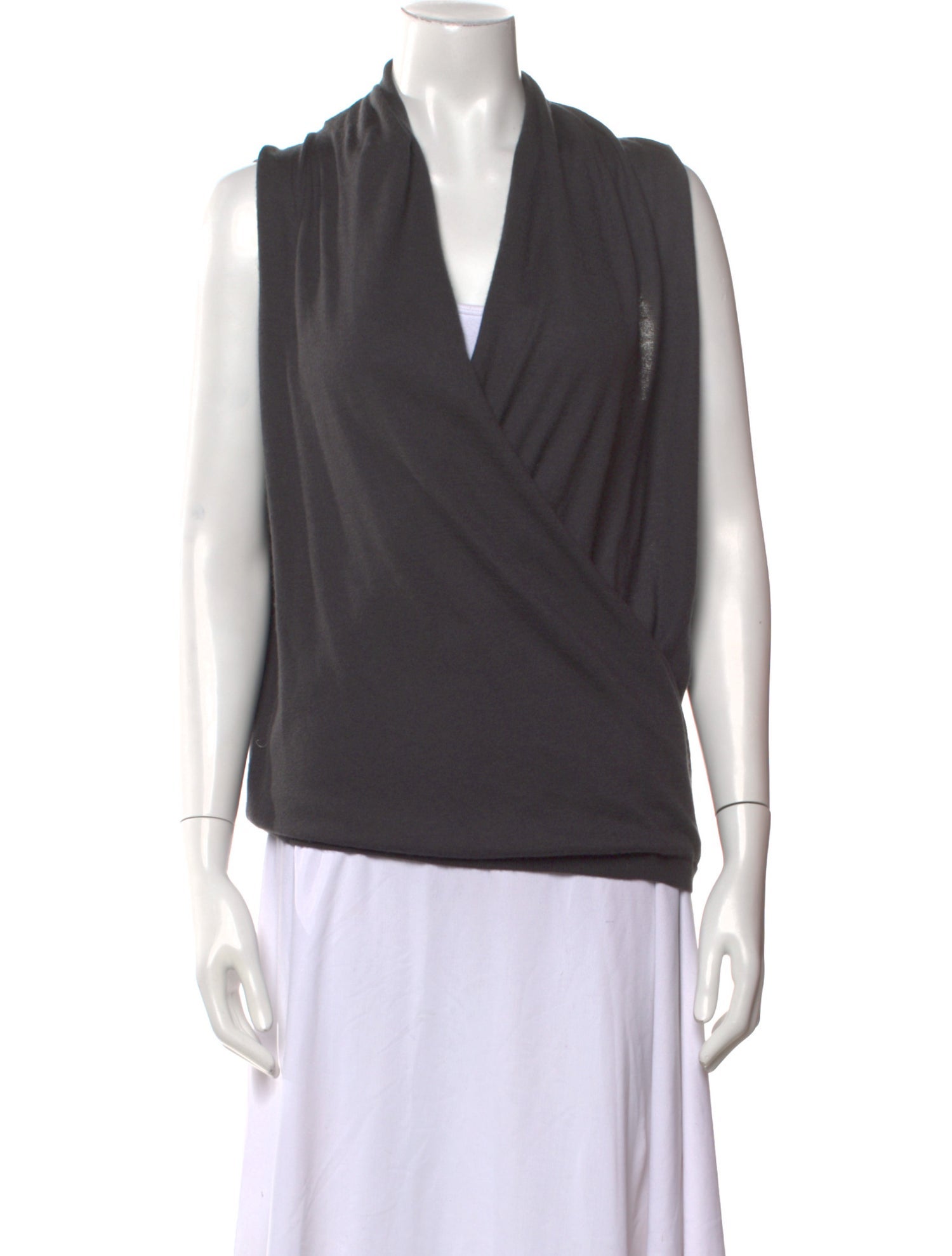 Frenckenberger Cashmere V-Neck Sweater w/ Tags