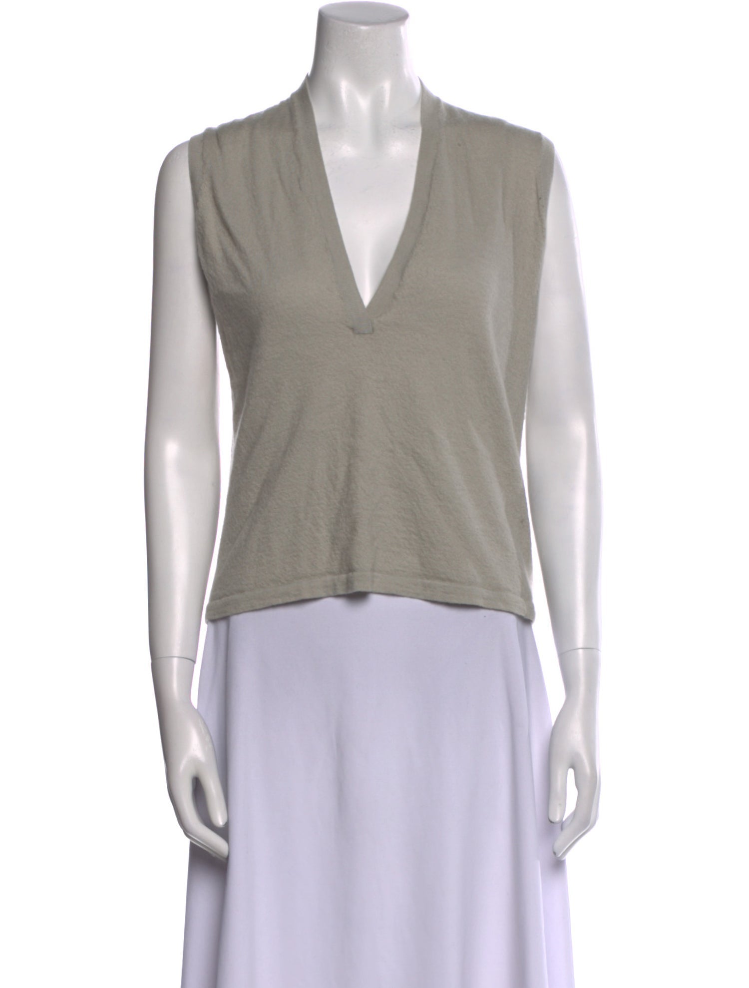Frenckenberger Cashmere V-Neck Top