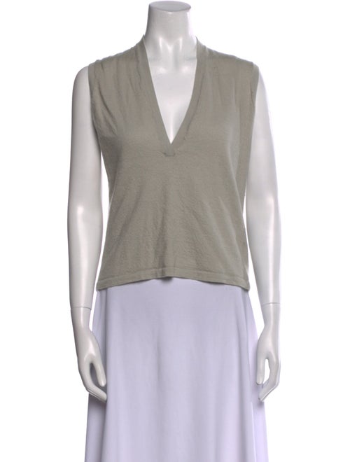 Frenckenberger Cashmere V-Neck Top